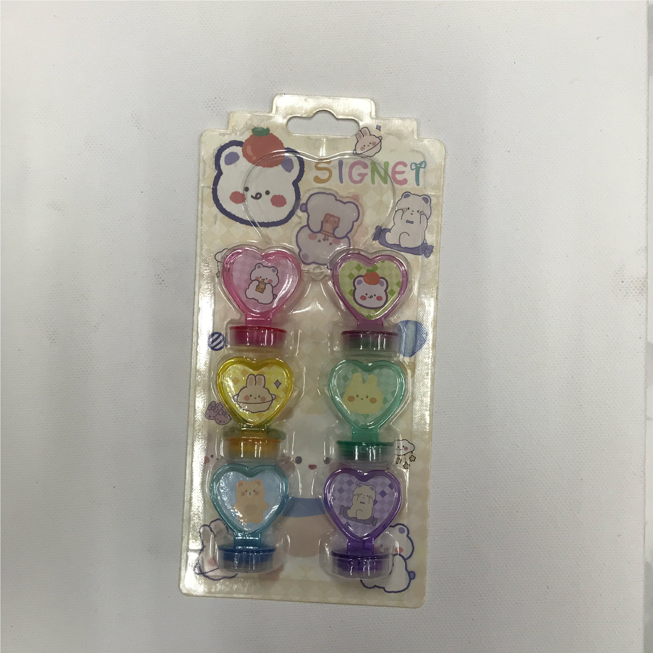 Cute Animal Signet Stamps - 4 Pack