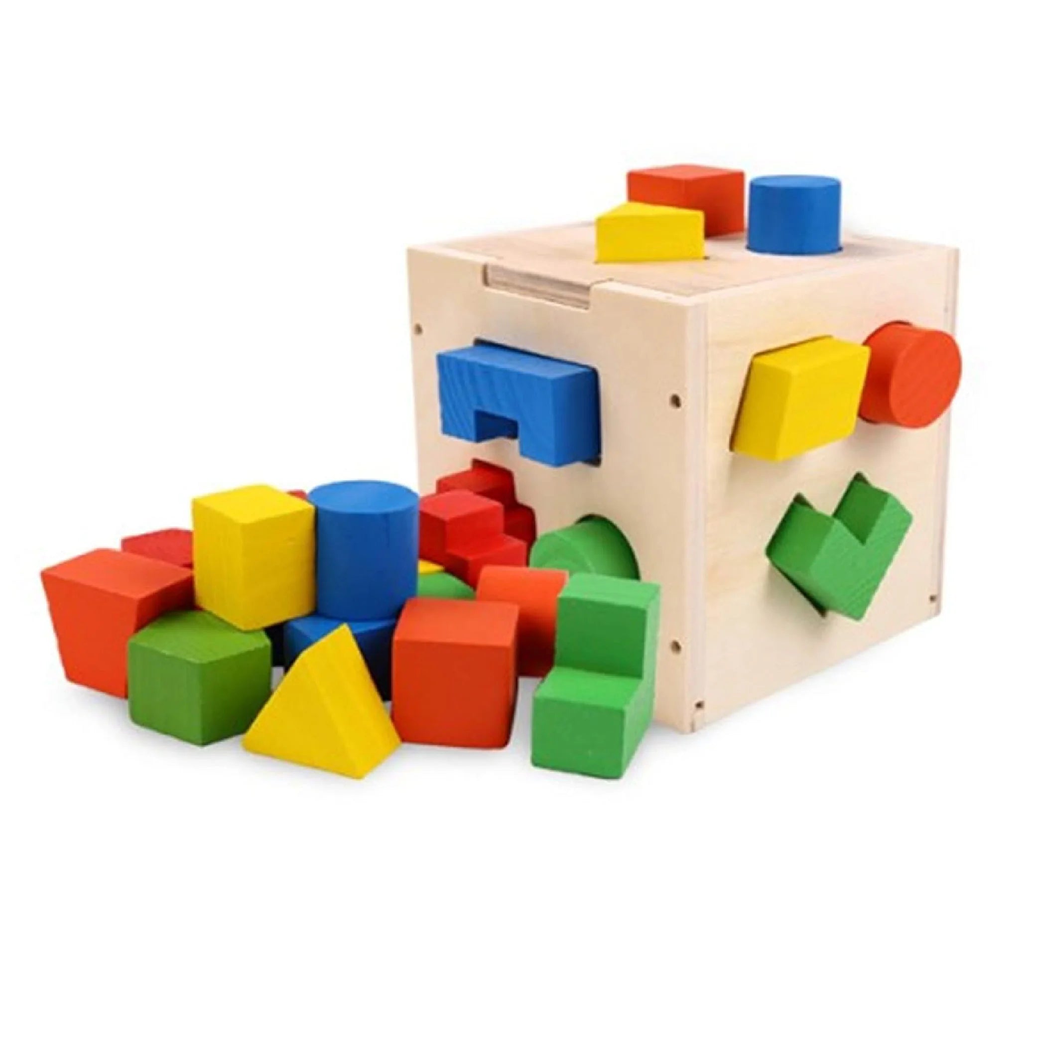 Fifteen Hole Shape Intelligence Box - Fun & Educational Development Tool!