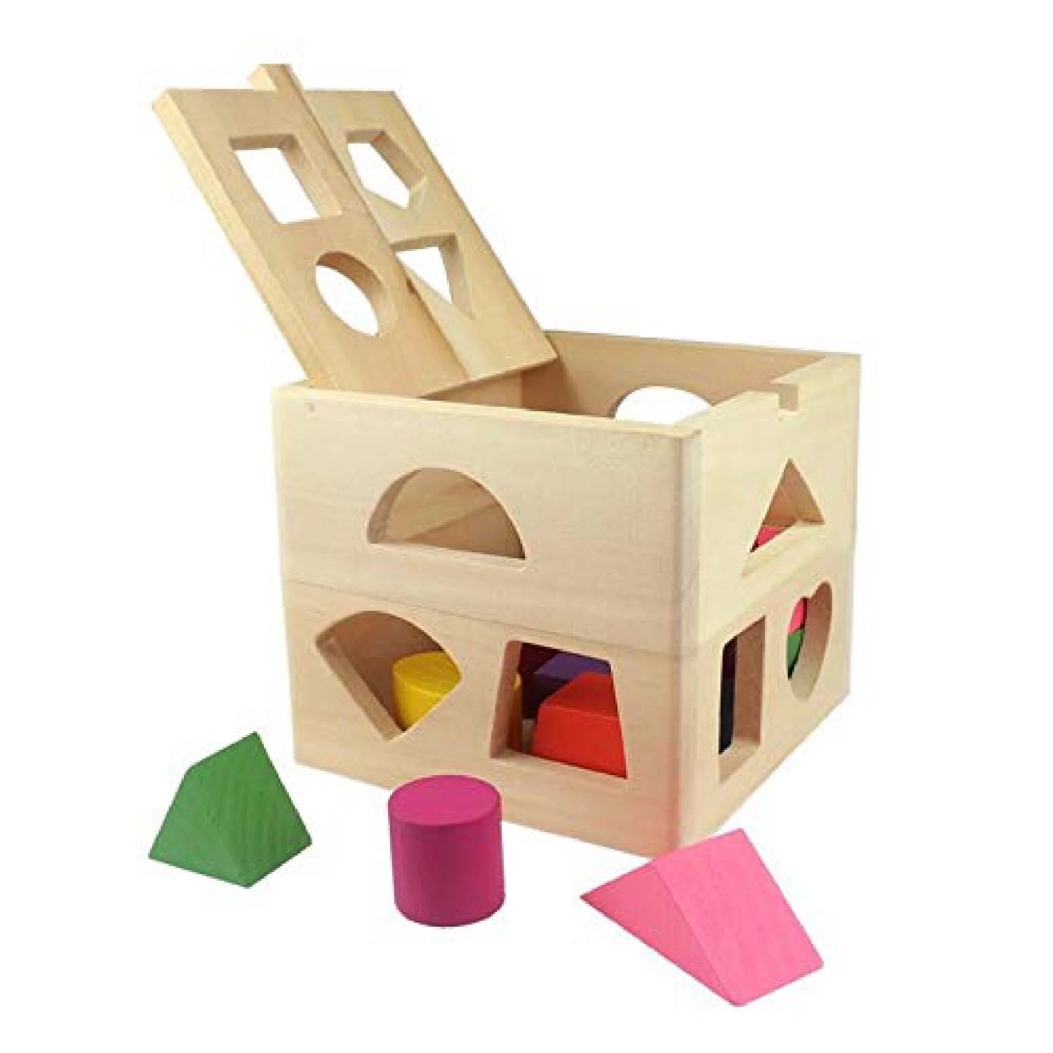 Fifteen Hole Shape Intelligence Box - Fun & Educational Development Tool!