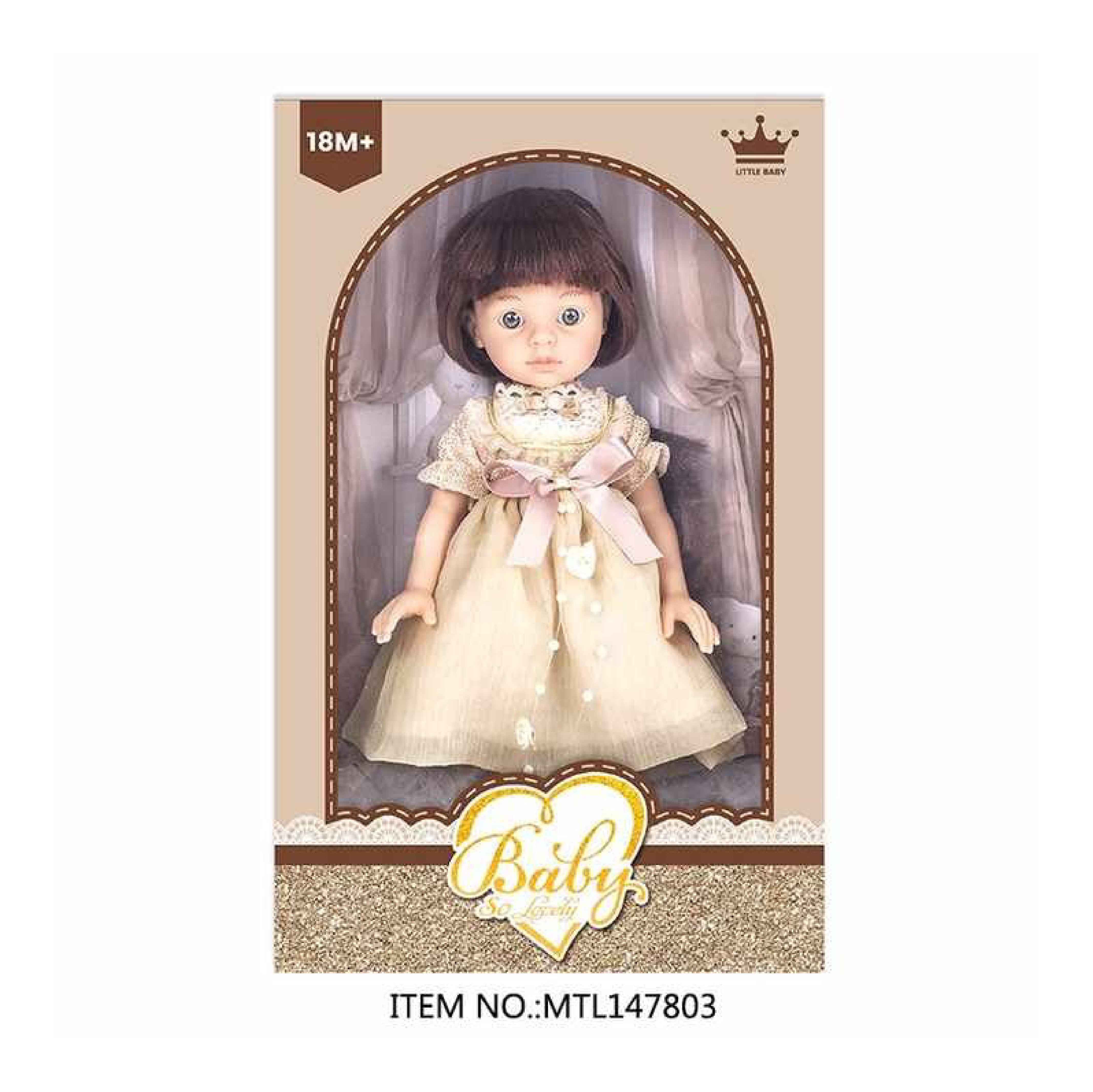 Flexible Reborn Baby Doll 217 A – Lifelike Silicone Baby Doll with Hand-Painted Details