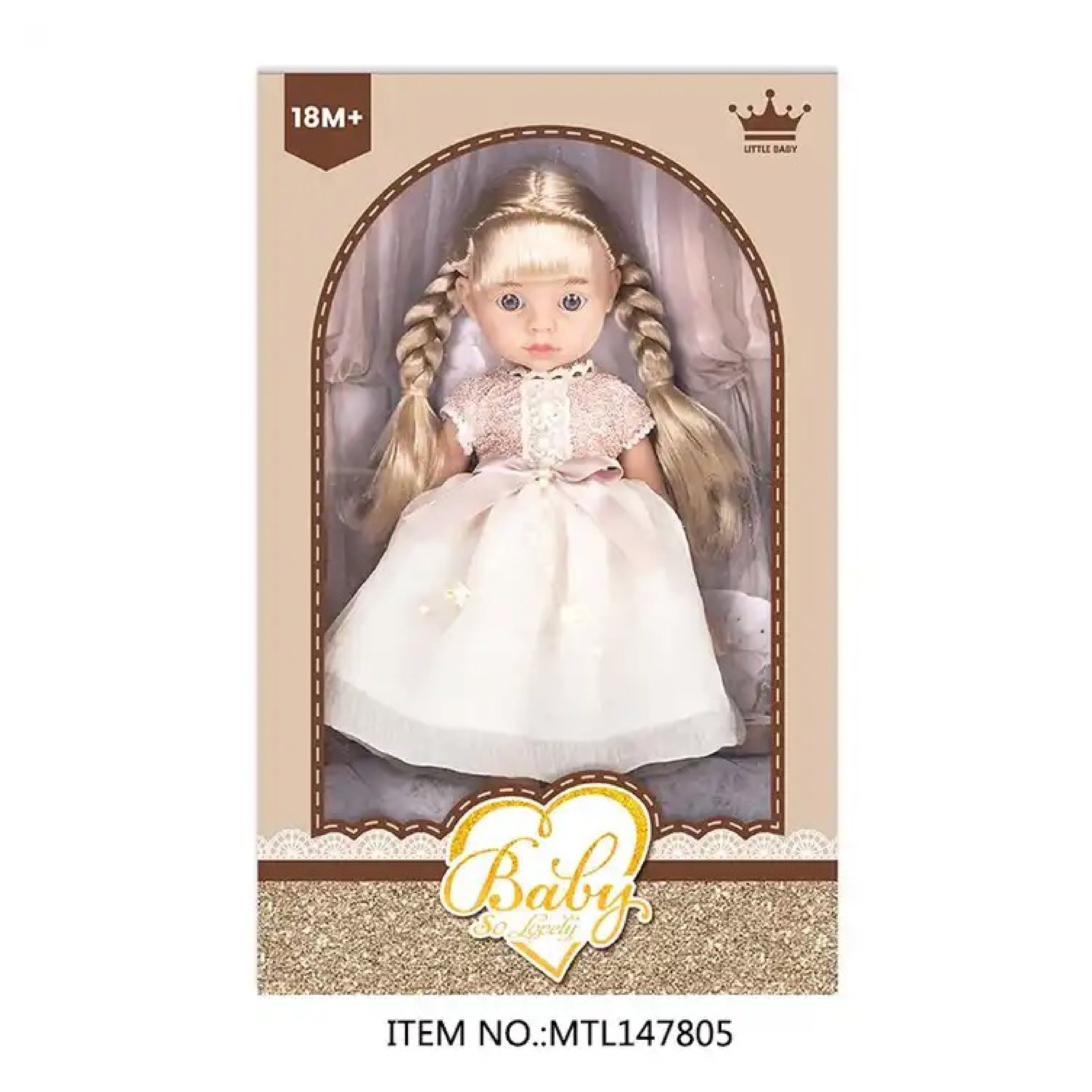 Flexible Reborn Baby Doll 217 A – Lifelike Silicone Baby Doll with Hand-Painted Details
