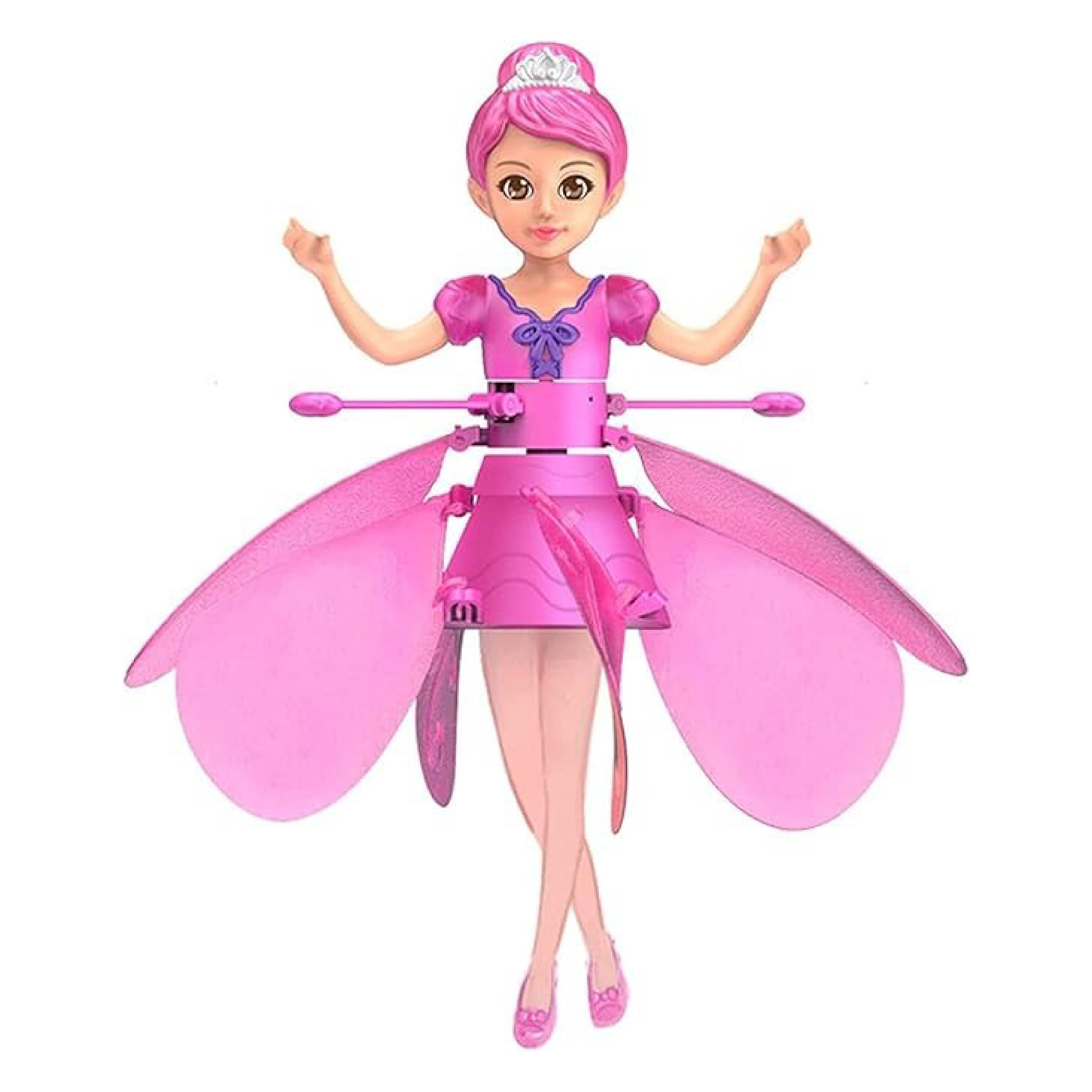 Flying Fairy Doll with Magical Wings - Infrared Induction Control Toy for Kids