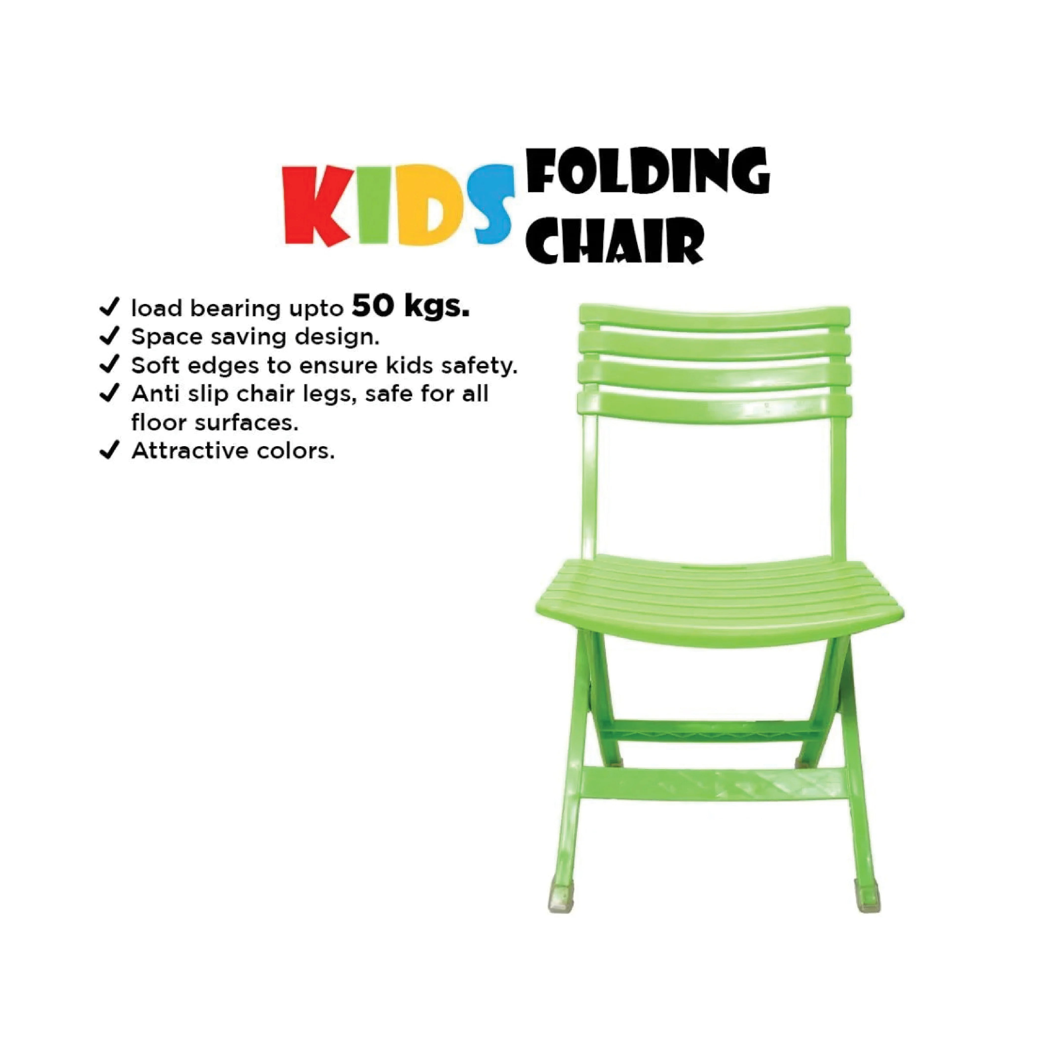 Foldable Kids Chair - Safe and Durable Space-Saving Design