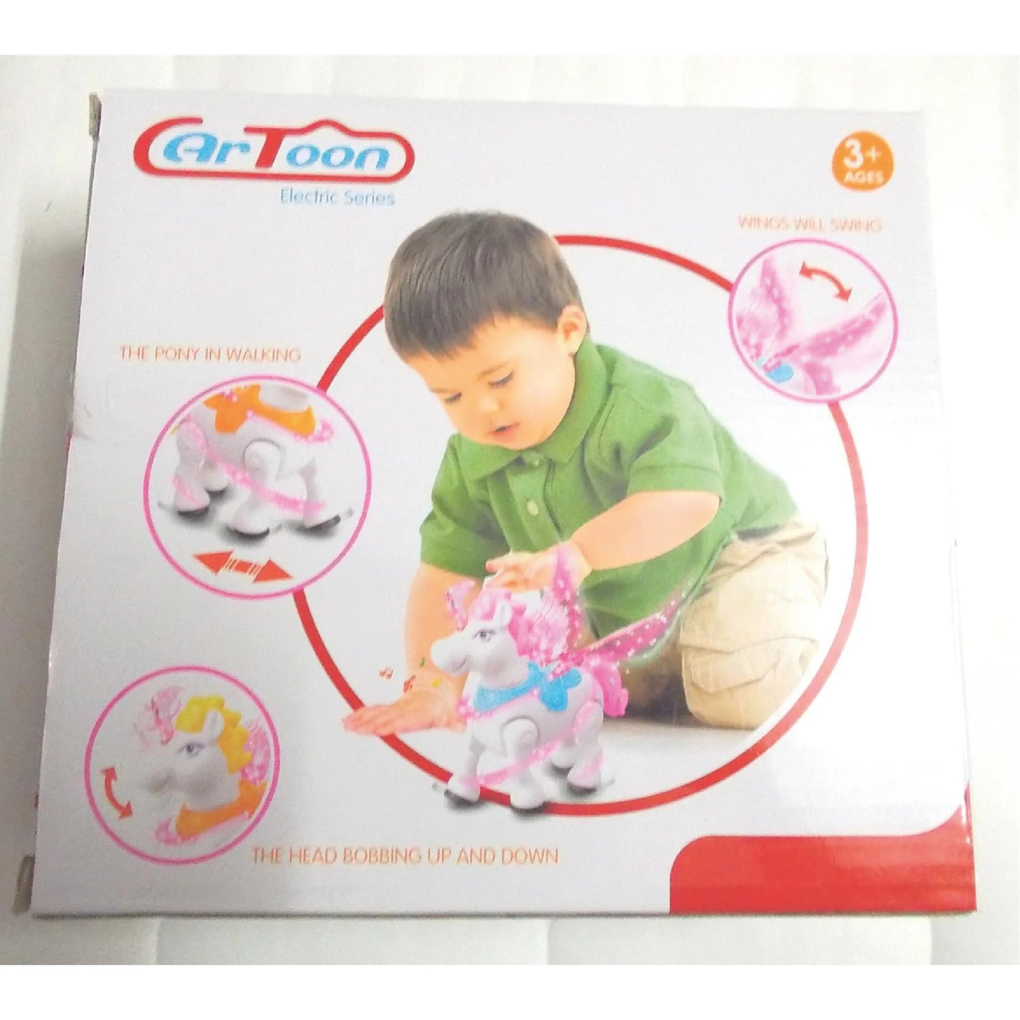 Full Function Spread Wings Dancing Pegasus Toy