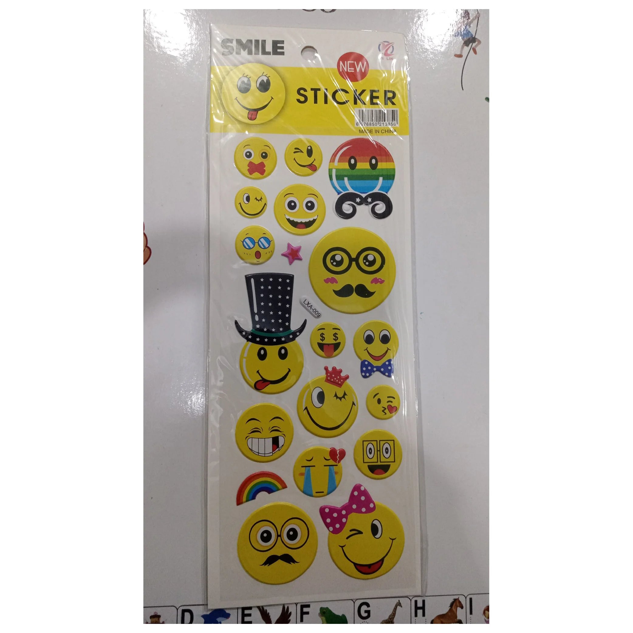 Smiley Smile Emoji Stickers – Fun Foam Décor for Kids!