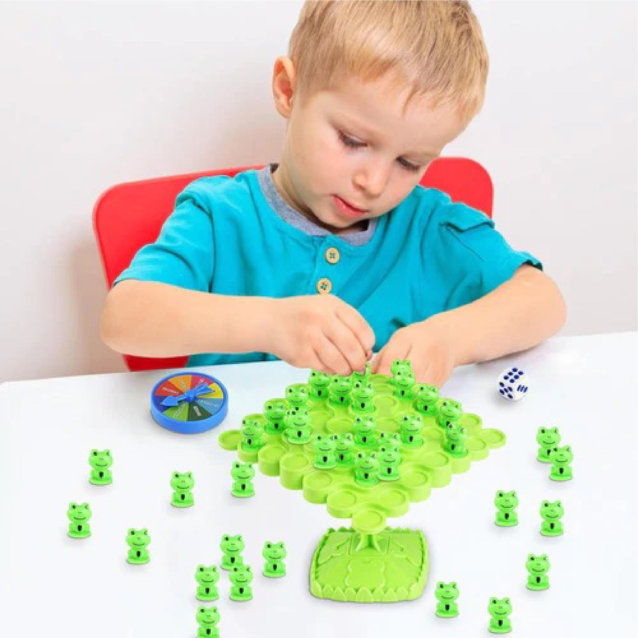 Frog Balance Tree Game – Fun Stacking and Balancing Toy for Kids