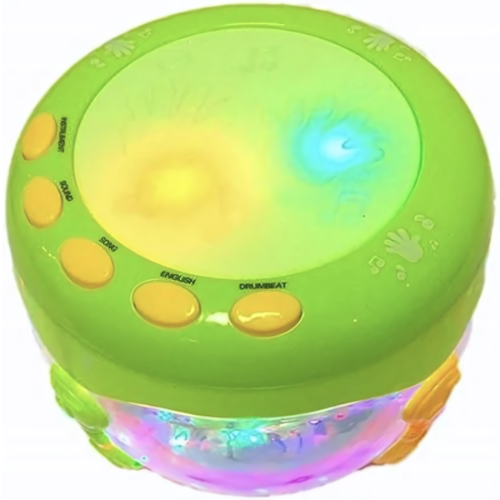 Light-Up Musical Drum - Fun and Learning for Toddlers