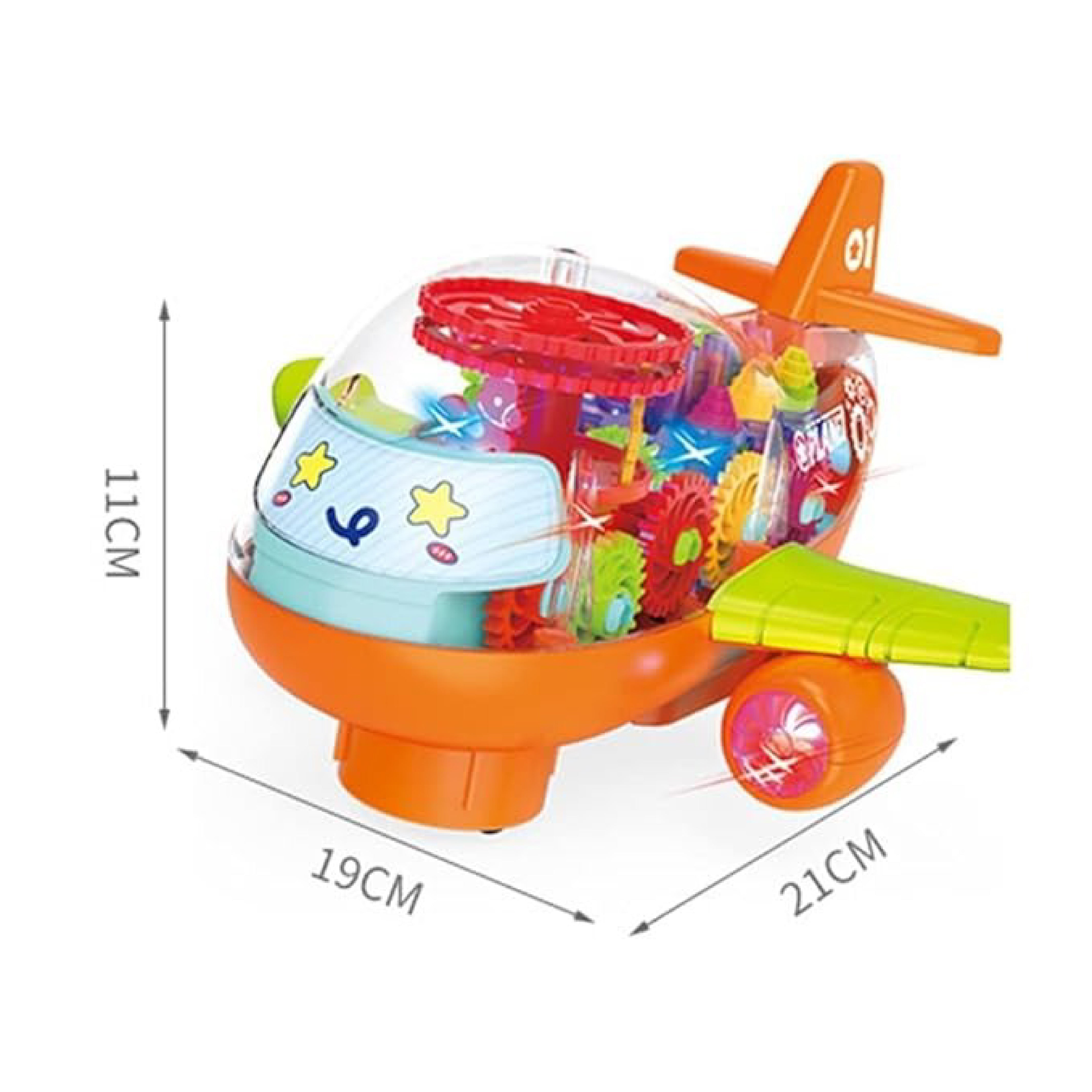 Gear Airplane - Lightweight Electric Toy Planes for Kids