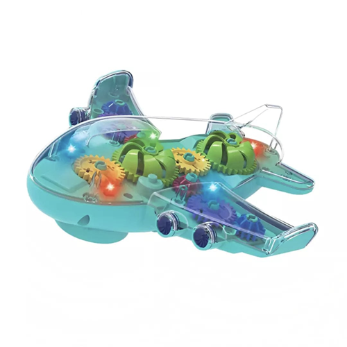 Gear Airplane Toy with Lights and Music - Perfect for Toddlers