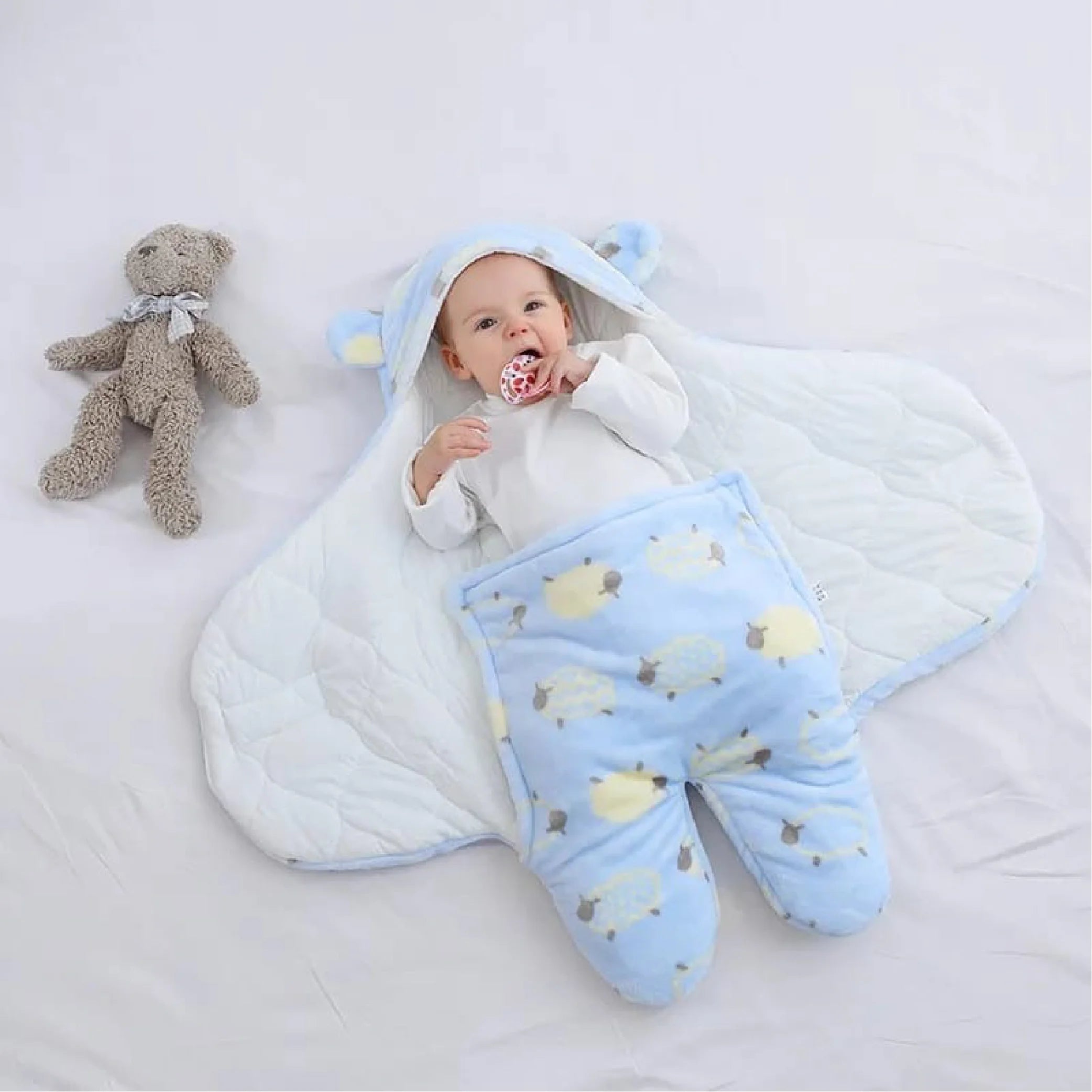 Gentle Coziness Baby Swaddle Wrap – Ultra-Soft & Adorable