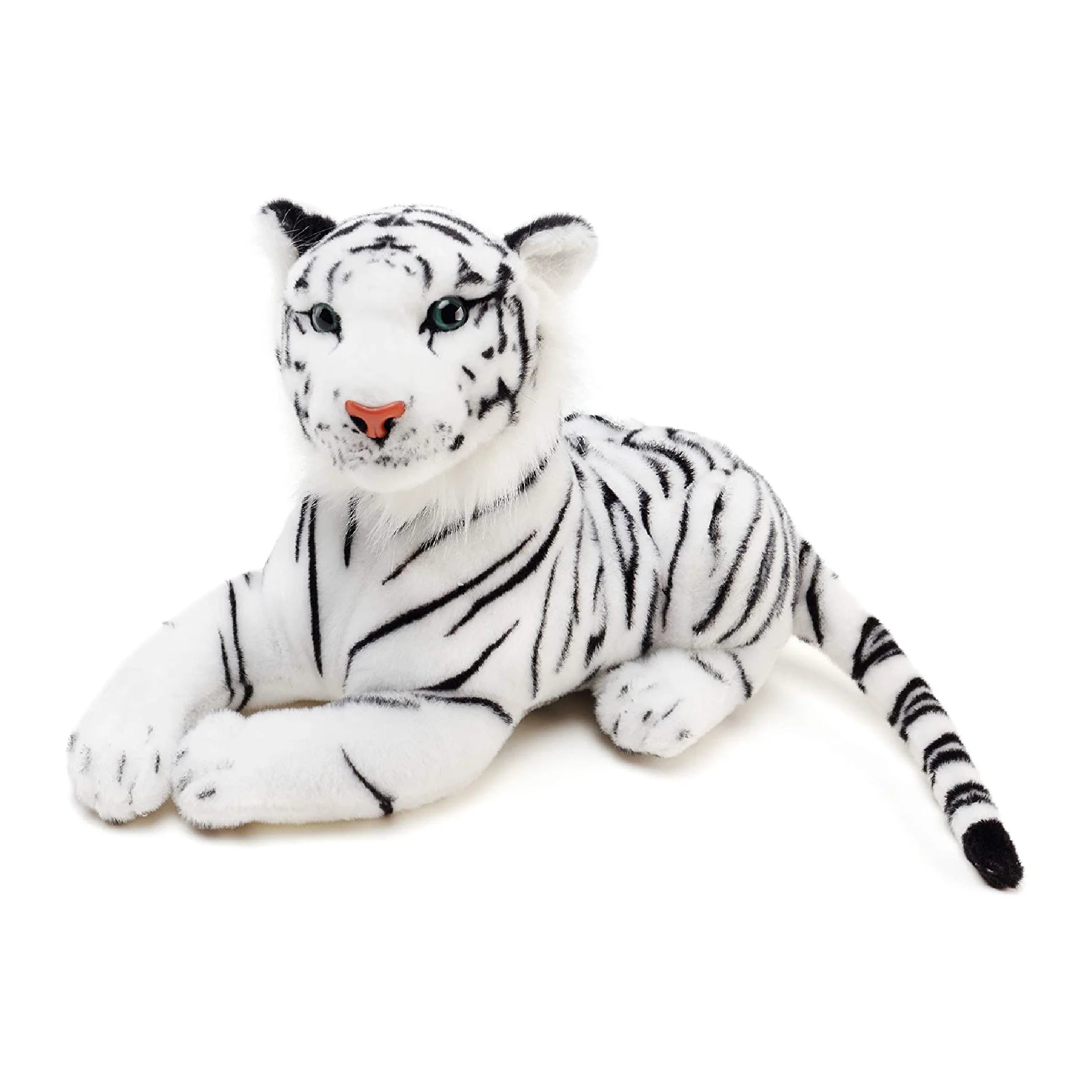 Giant Plush White Tiger Doll - Huge Simulation Toy