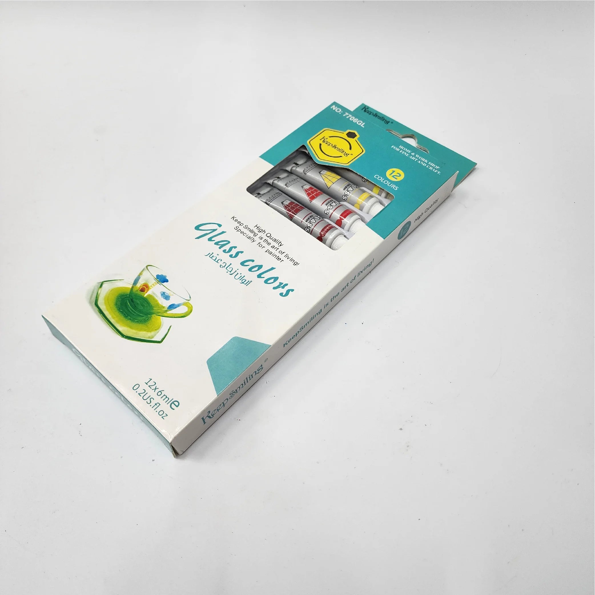 Glass Colours 12-Colour Set (6mL Each)