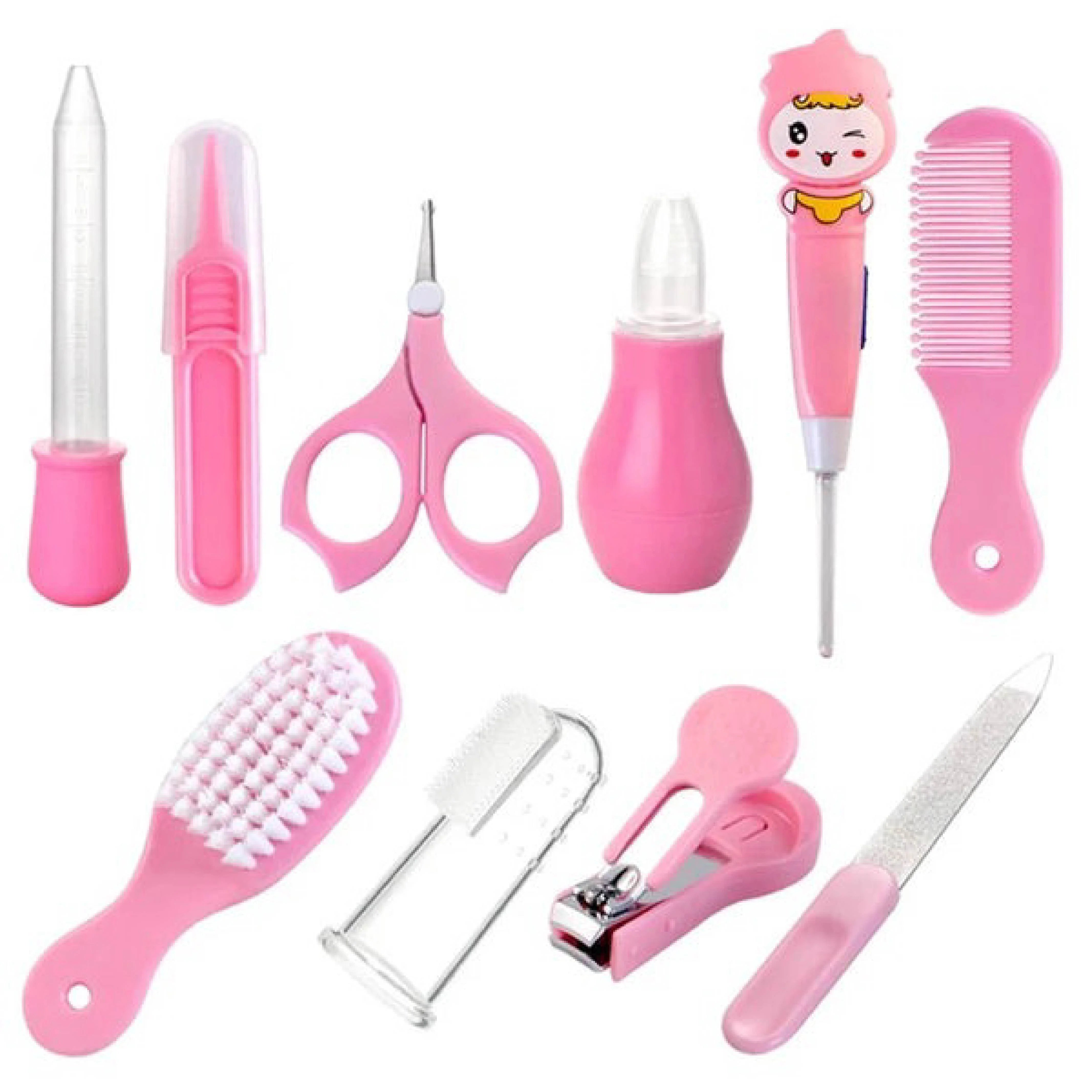 Baby Corner Health Care Kit – Pink & Blue Stainless Steel Grooming Set