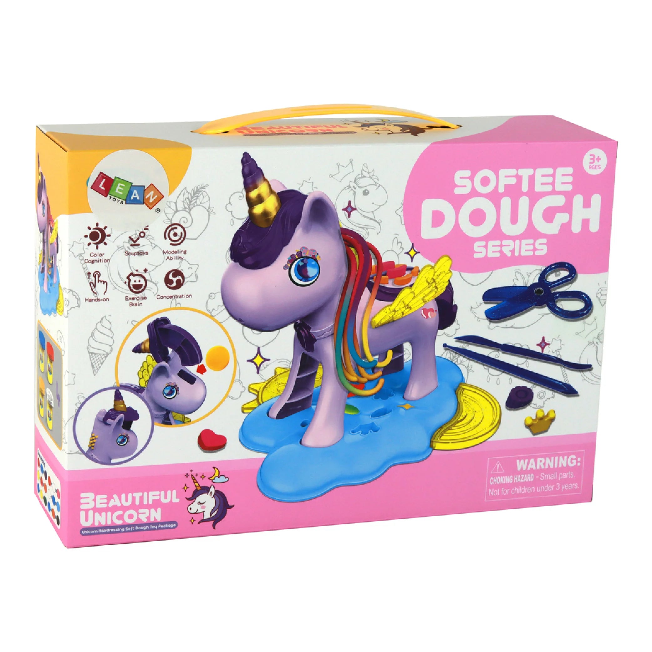 Hairdressing Unicorn Soft Dough Toy – Spark Creativity & Imagination!