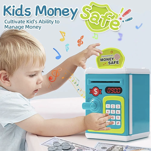 Electronic ATM Money Box for Kids - Learn and Save Fun!