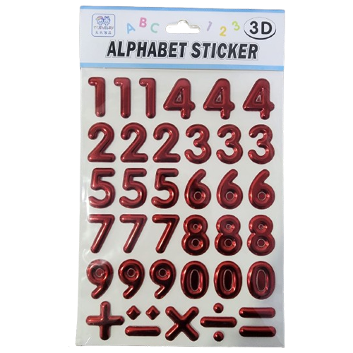 Reusable Alphabet and Number Stickers for Kids - Educational Learning Toy