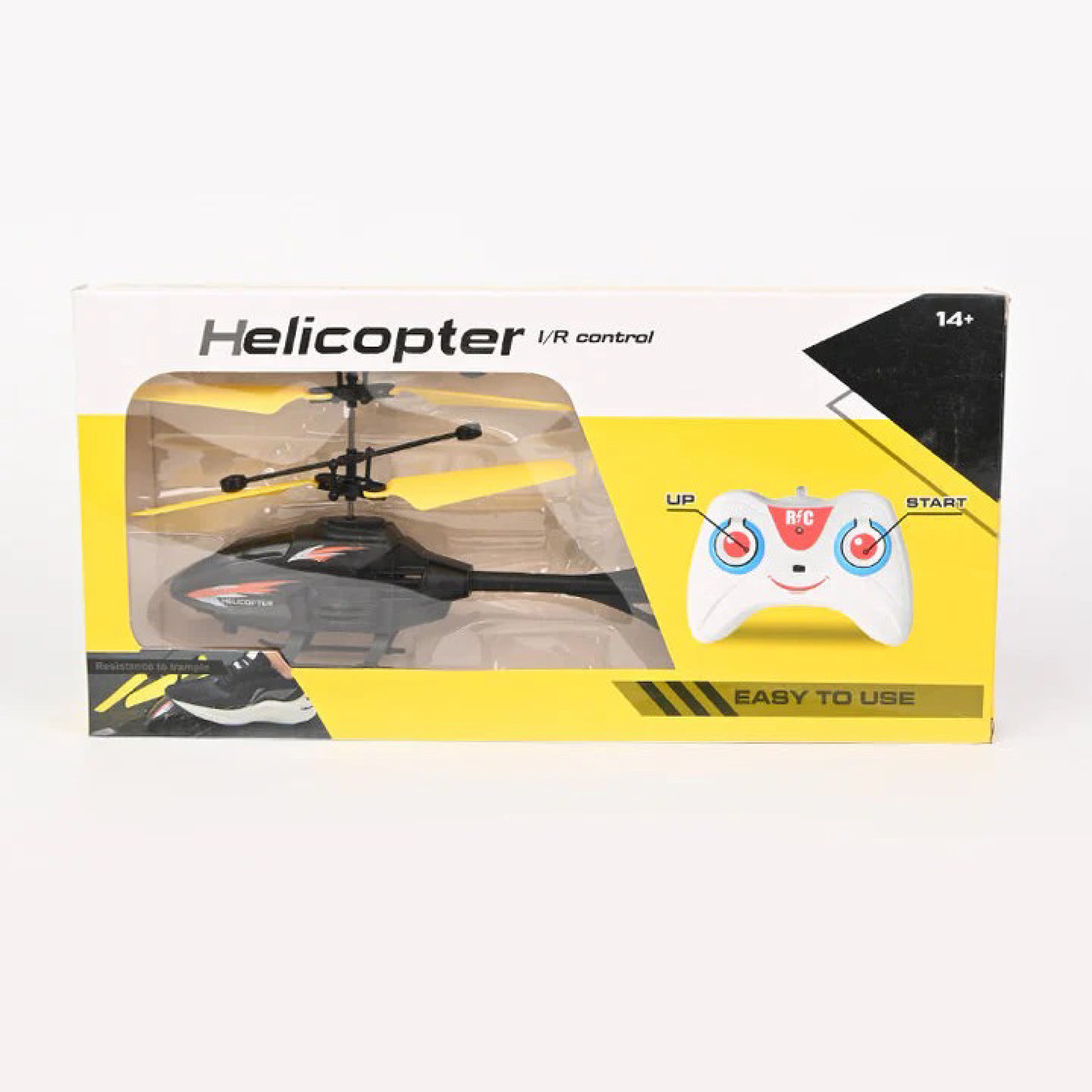 Helicopter Sensor + Remote Control – Intelligent Hand Induction Flying Toy with LED Lights