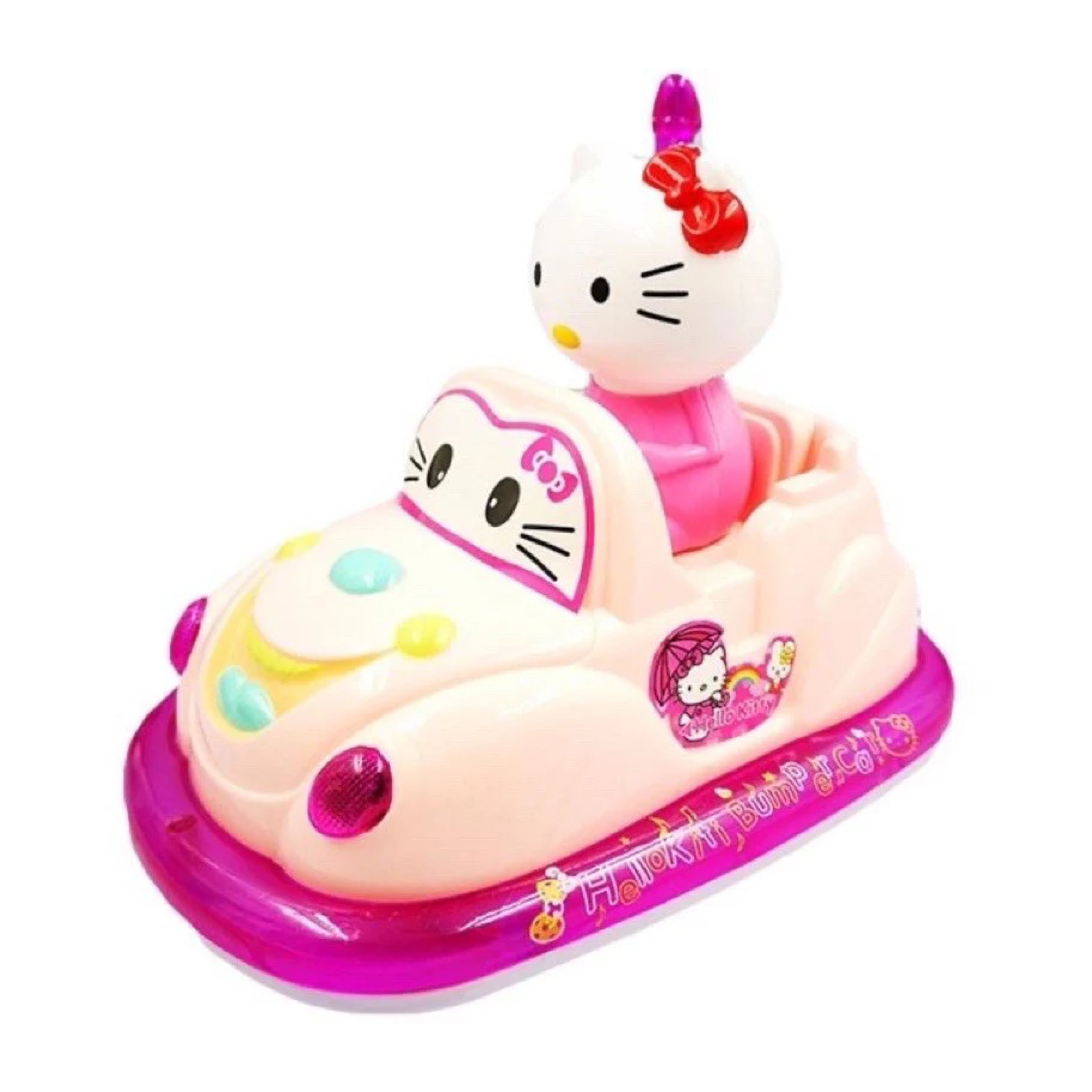 Hello Kitty Bumper Car 787-5 – LED Lights, Interactive Sound, and Safe Ride for Kids