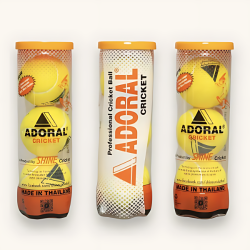 Adroll Ball Jar - Pack of 3 High-Quality Cricket Tape Balls