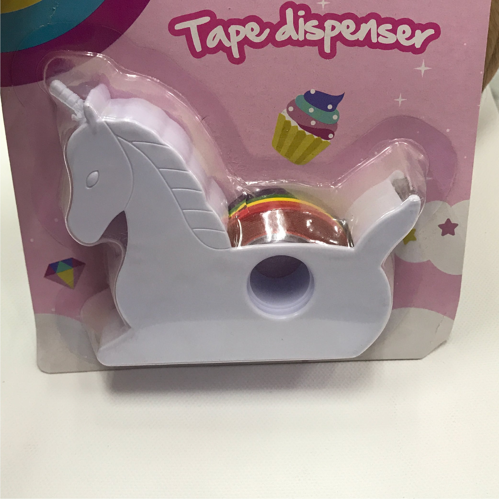 Unicorn Tape Dispenser - Fun and Cute Design for Kids