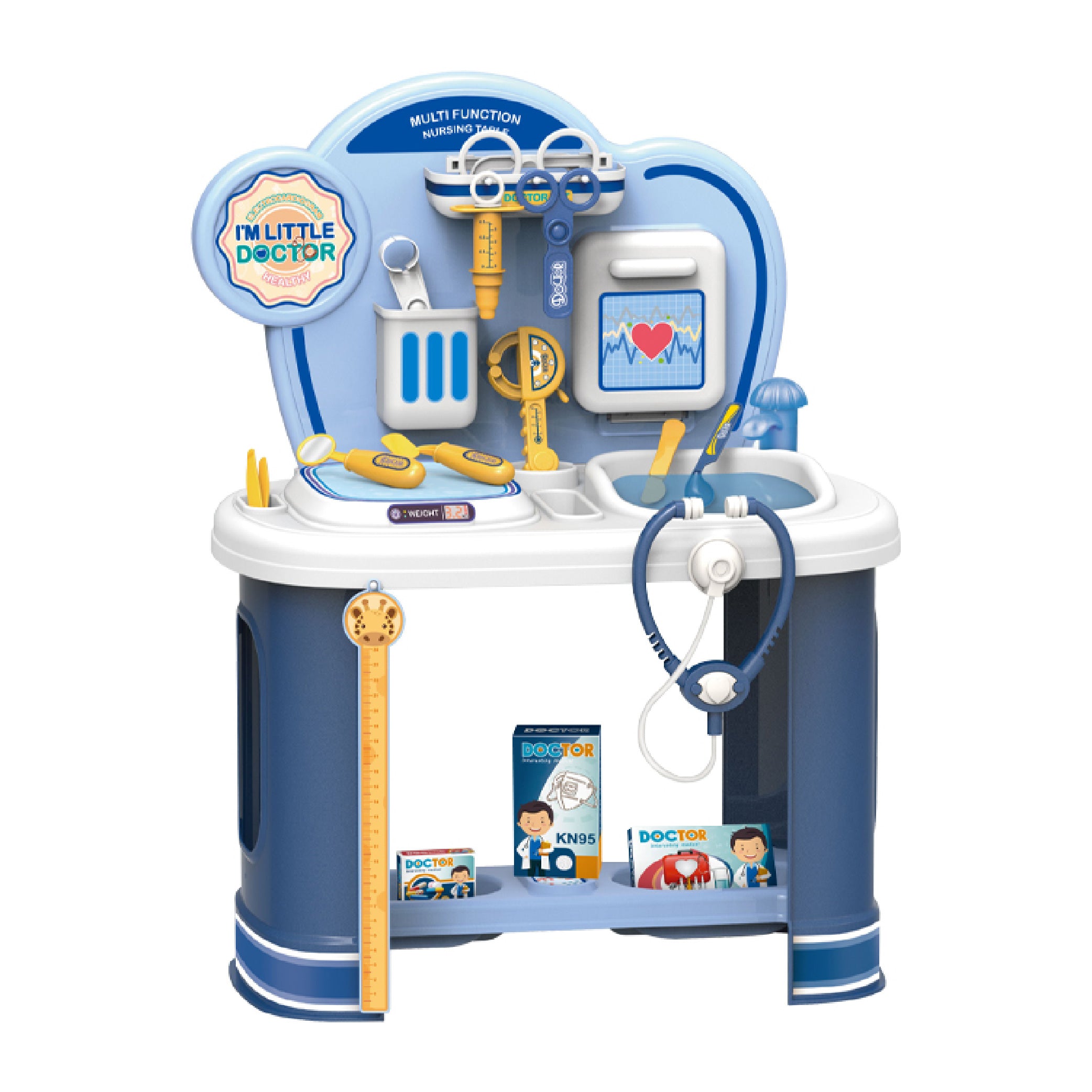 I'm Little Doctor DIY Medical Playset for Kids - Interactive Doctor Set with Tools