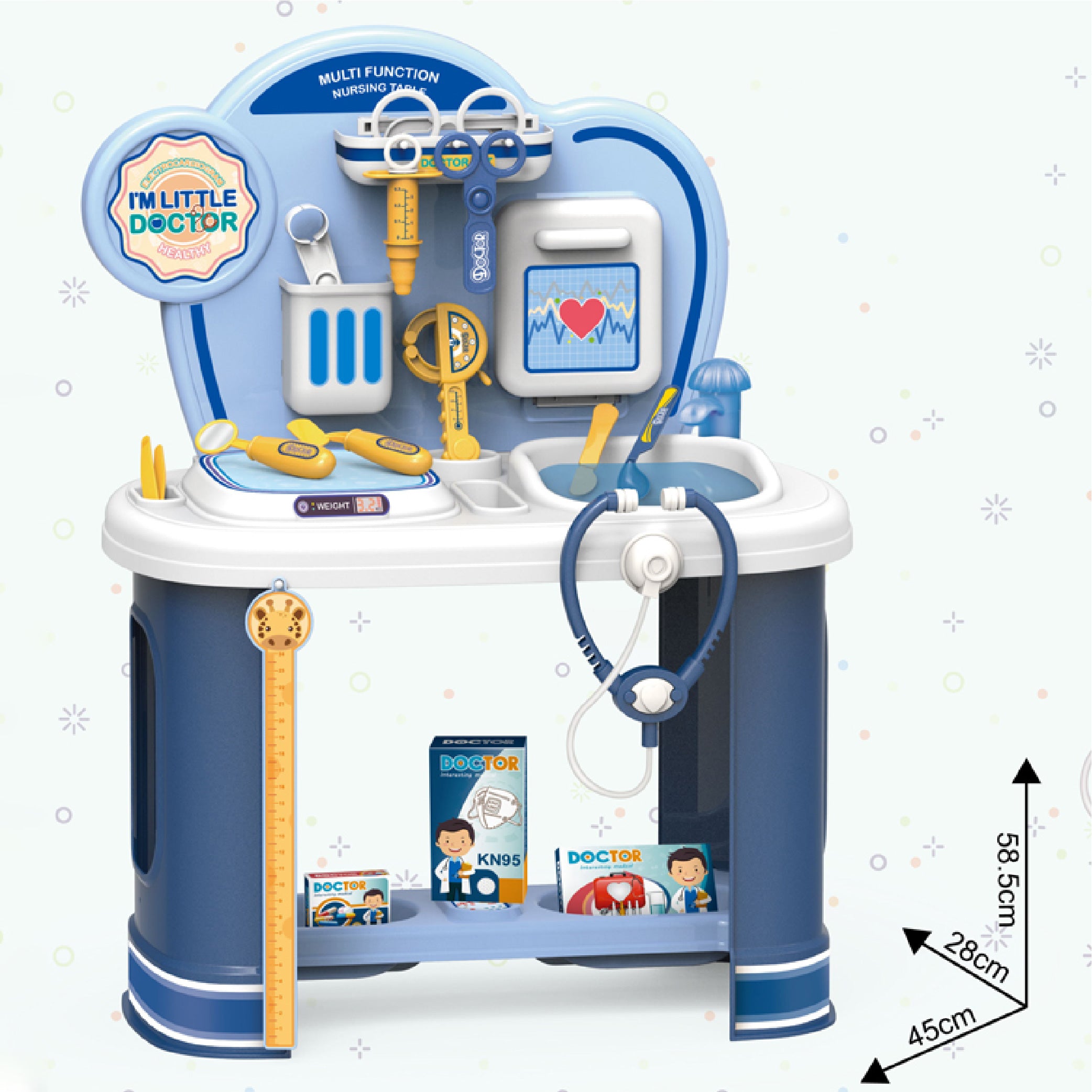 I'm Little Doctor DIY Medical Playset for Kids - Interactive Doctor Set with Tools