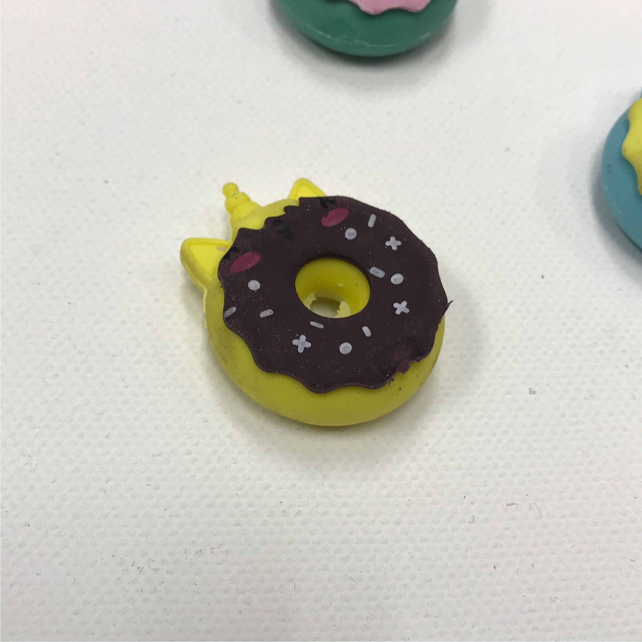 Donut Shaped Erasers - 6 Pack