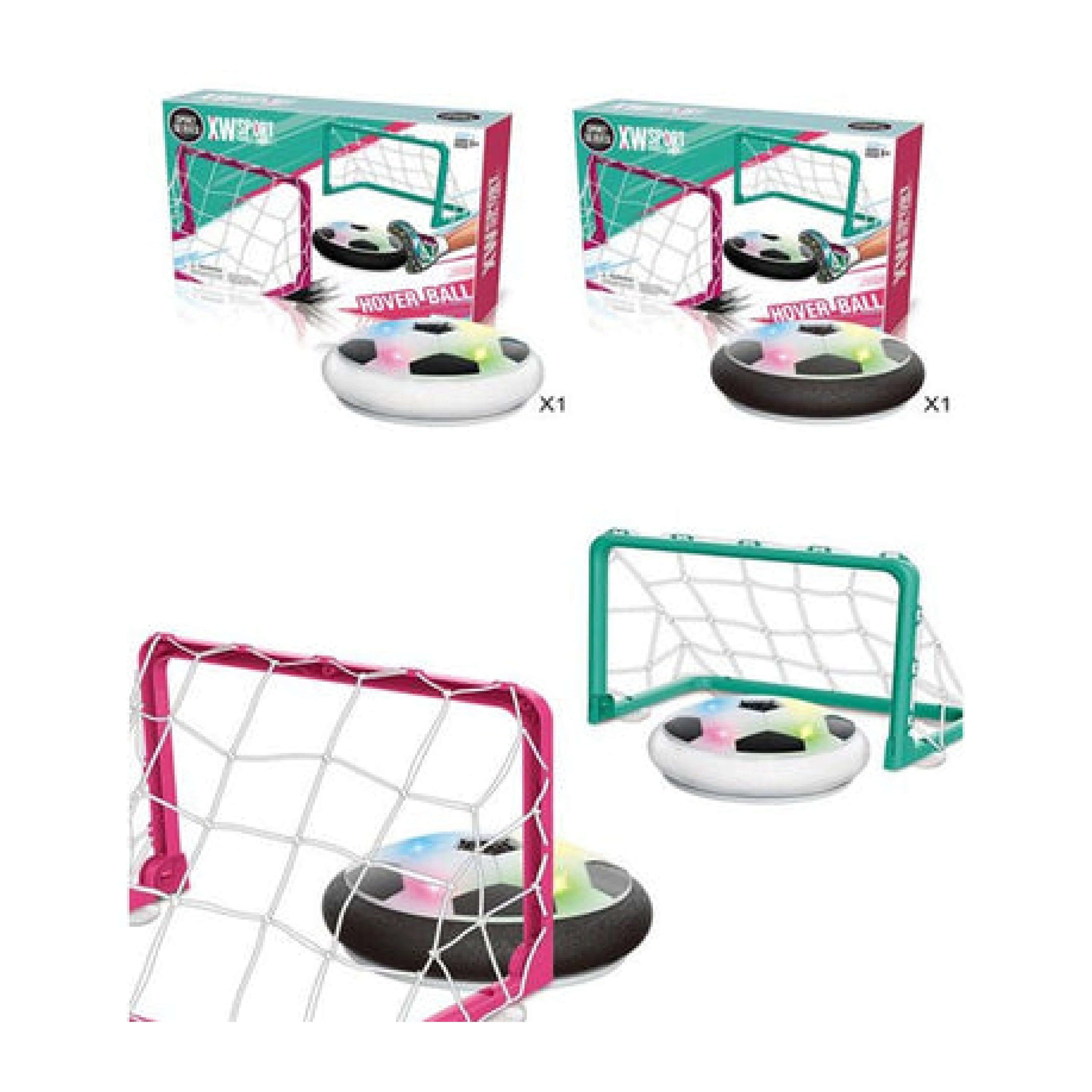 Magic Floating Football Game with 2 Goal Posts - Indoor Sports Game for Kids & Adults - Model 9705