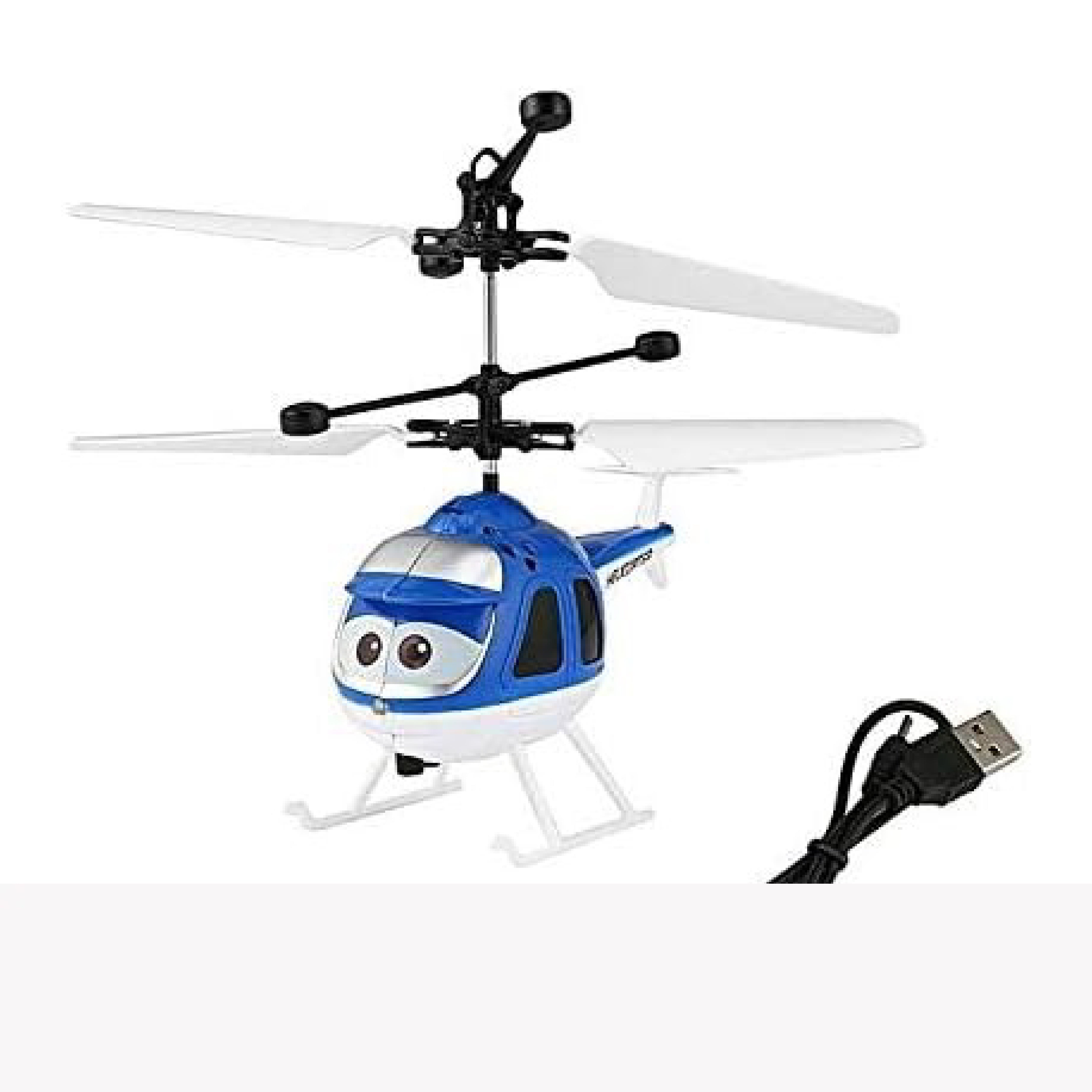 Hand Sensor Helicopter – Automatic Flying Toy with Induction Launcher