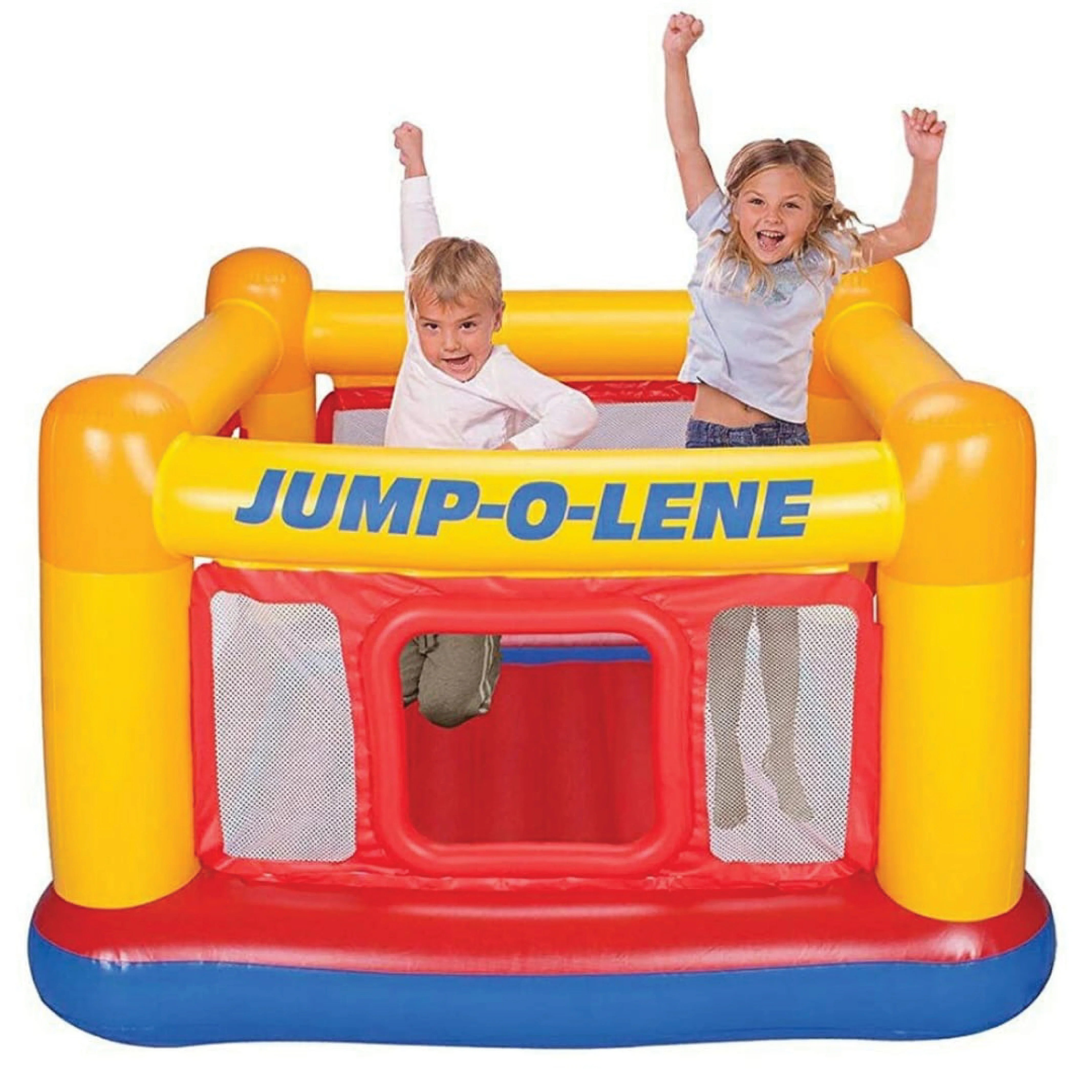 Inflatable Jump-O-Lene Castle Bouncer for Kids Aged 3-6
