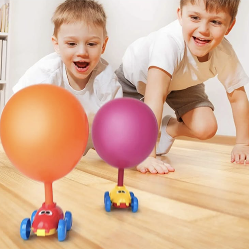 AERODYNAMIC Balloon-Powered Car - Fun and Educational Toy