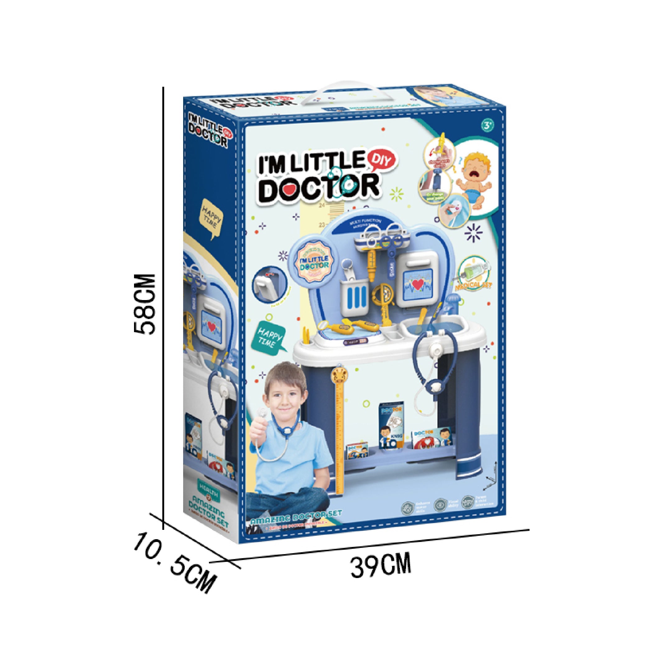 I'm Little Doctor DIY Medical Playset for Kids - Interactive Doctor Set with Tools