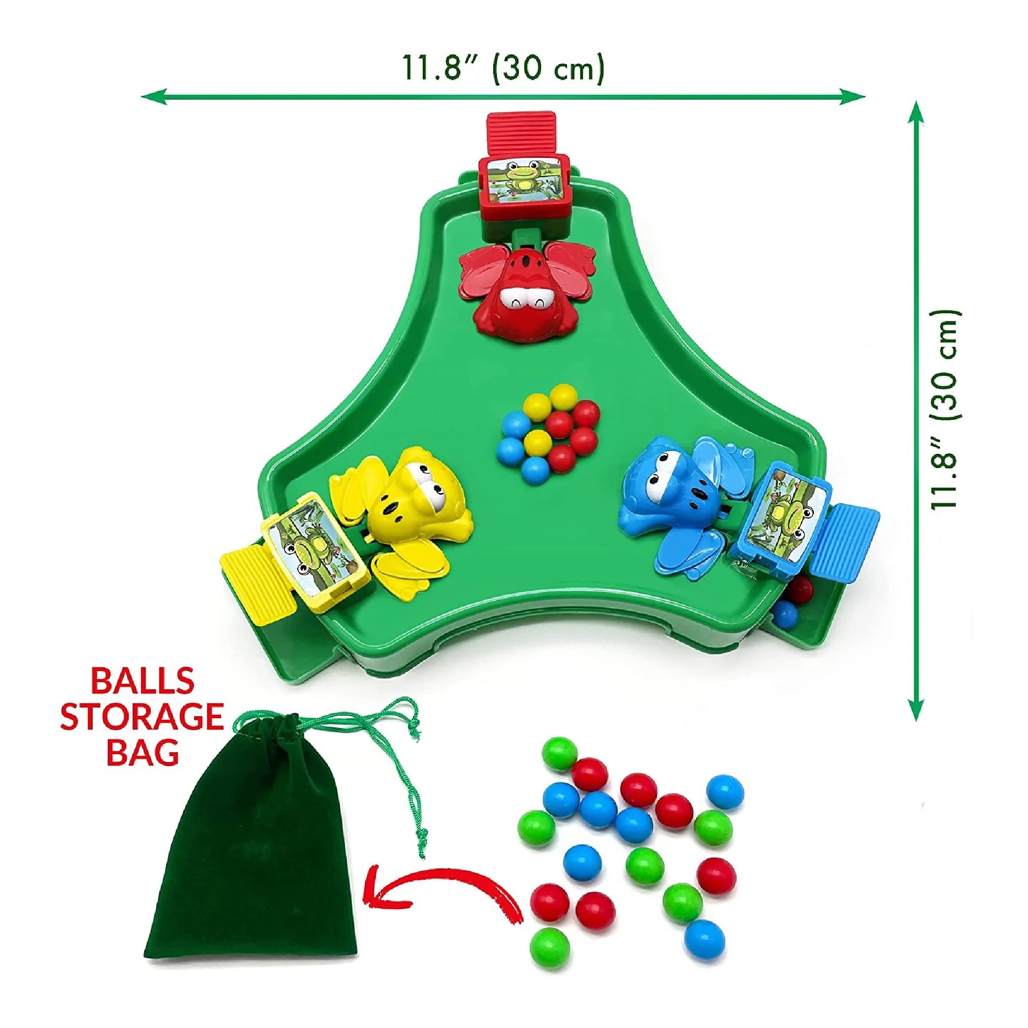 Interactive Frog Ball-Eating Game for Kids