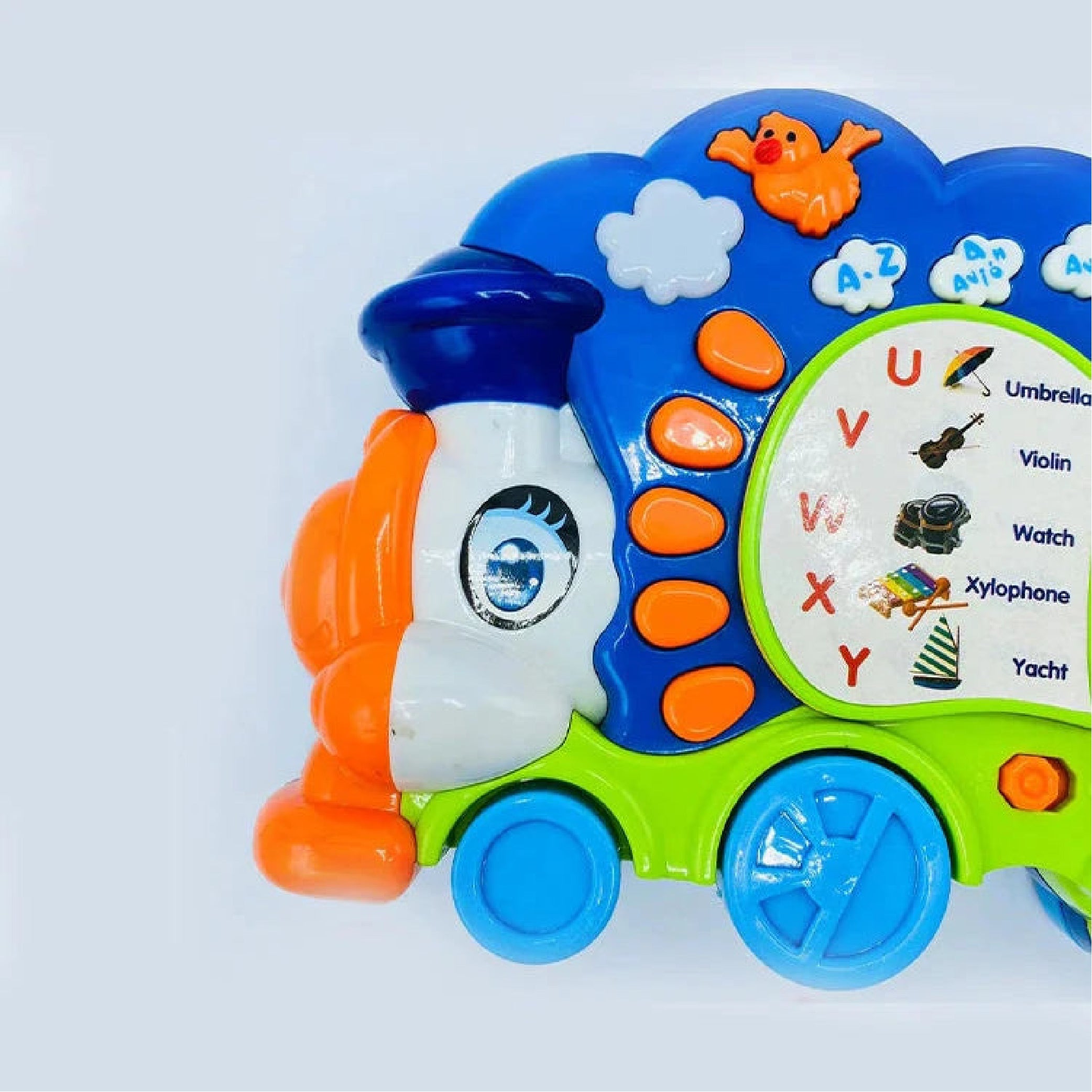 Interactive Talking Alphabet Train - Educational Toy for Toddlers