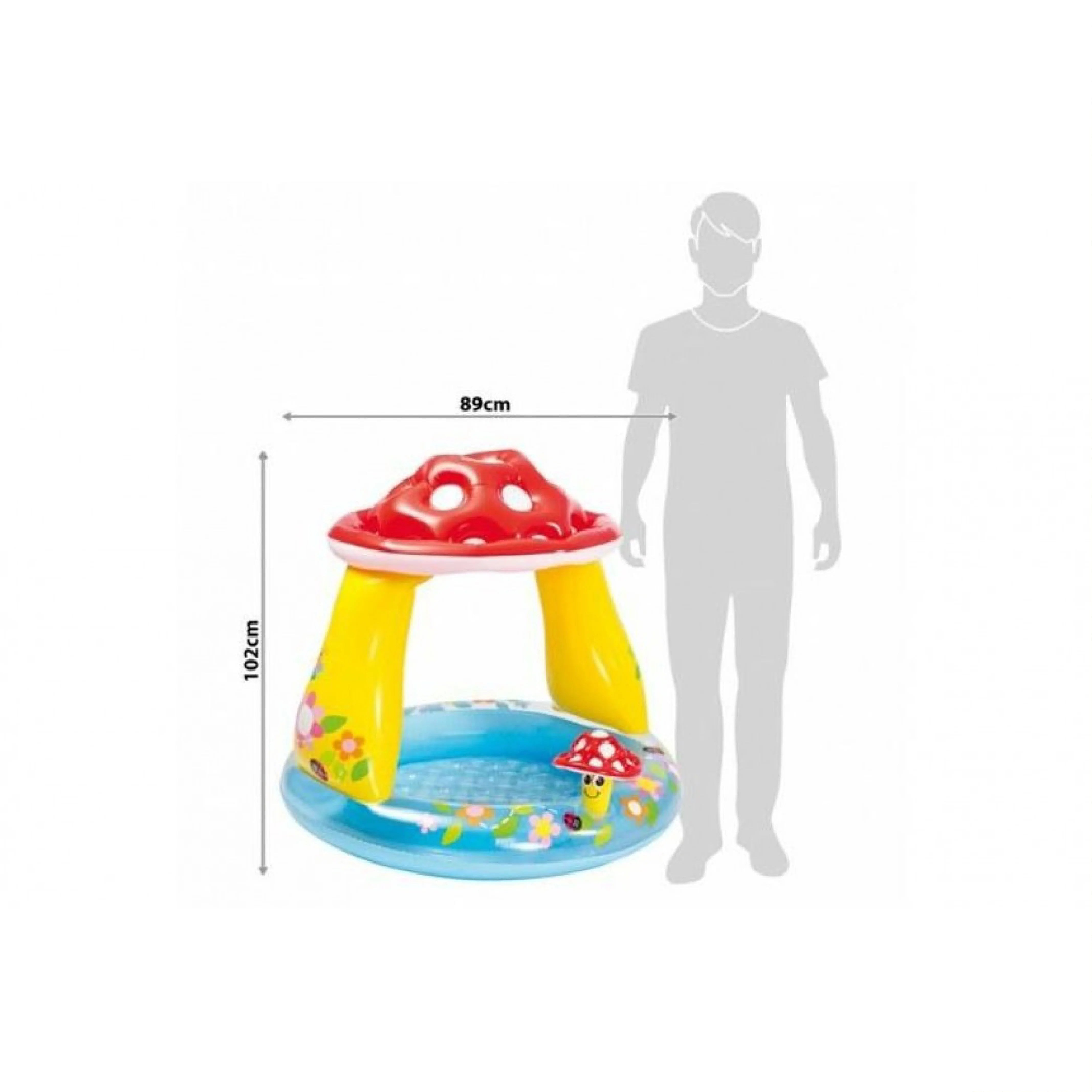 Intex Pool Mushroom 4FT Inflatable Water Play Accessory