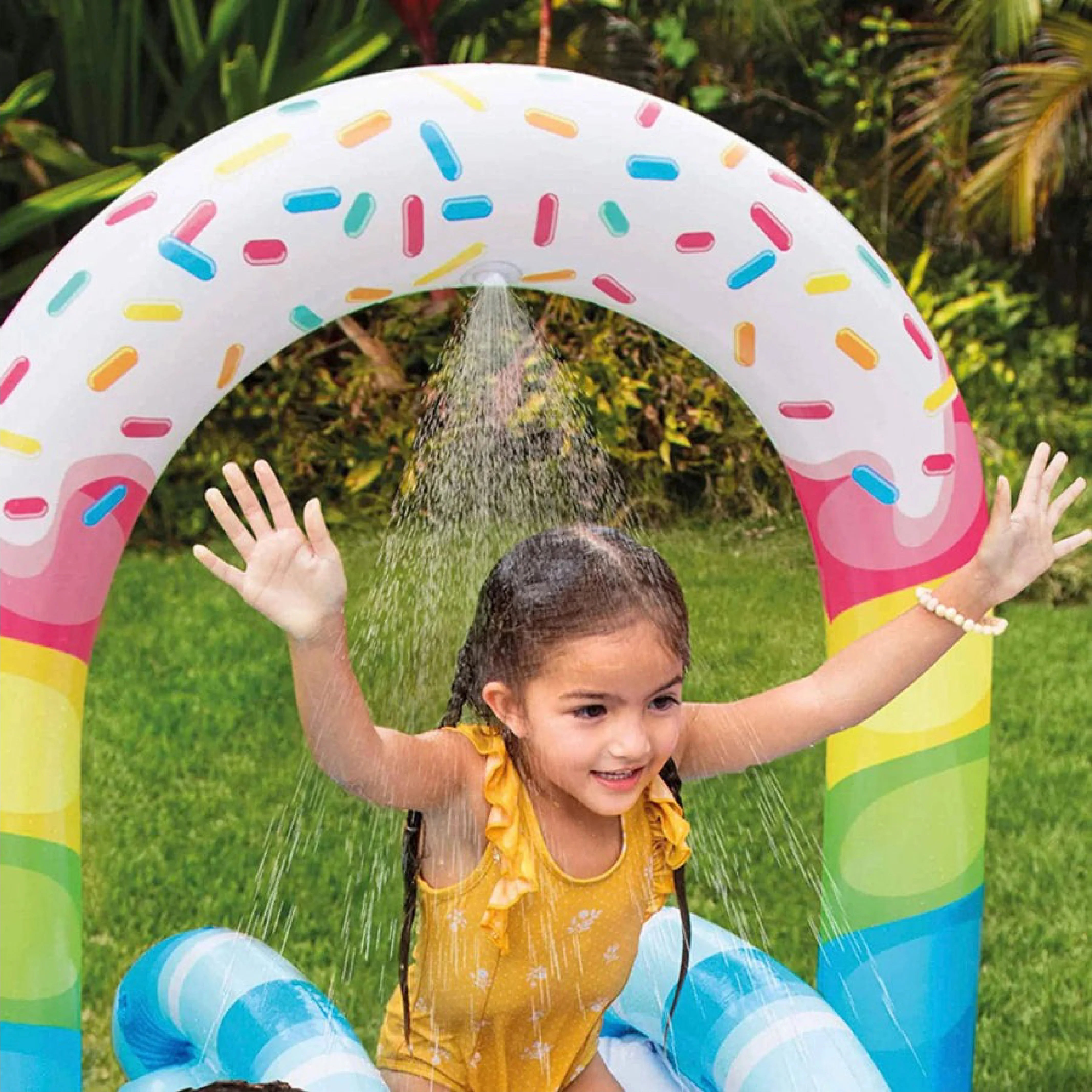 Intex Pool Shower 57144 - Candy Fun Inflatable Pool Center – Smart Toys
