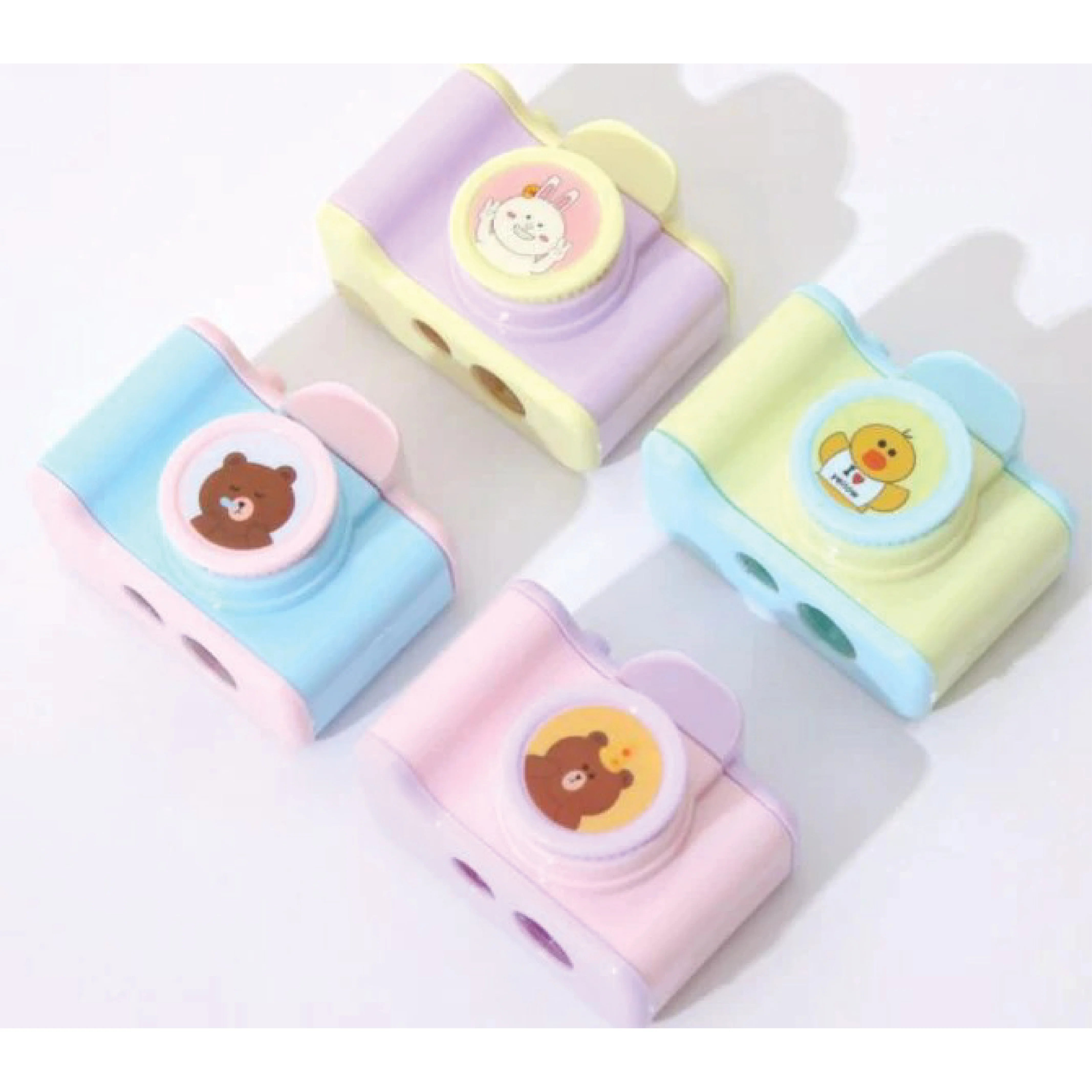 Kawaii Camera Pencil Sharpener – Cute & Creative Stationery