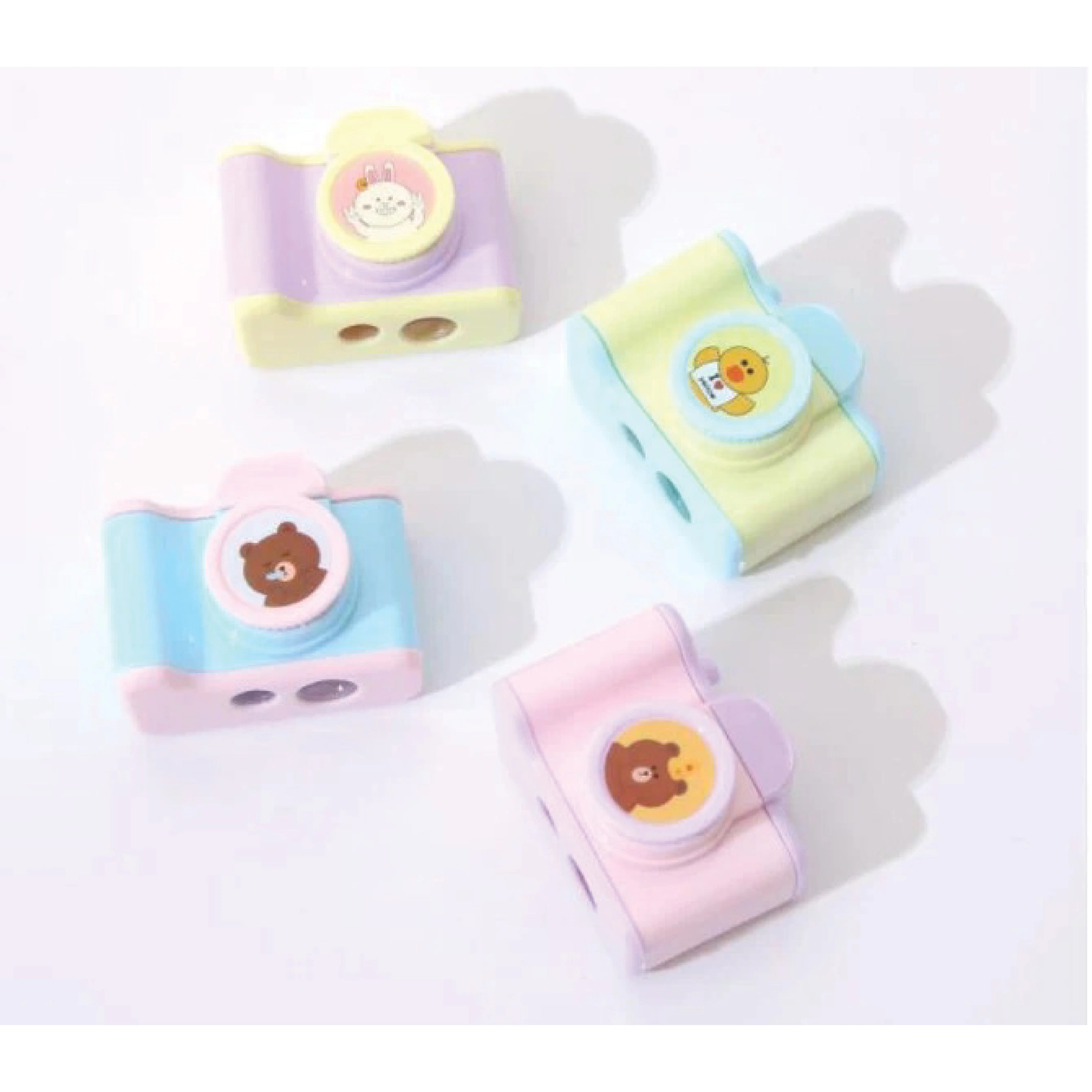 Kawaii Camera Pencil Sharpener – Cute & Creative Stationery