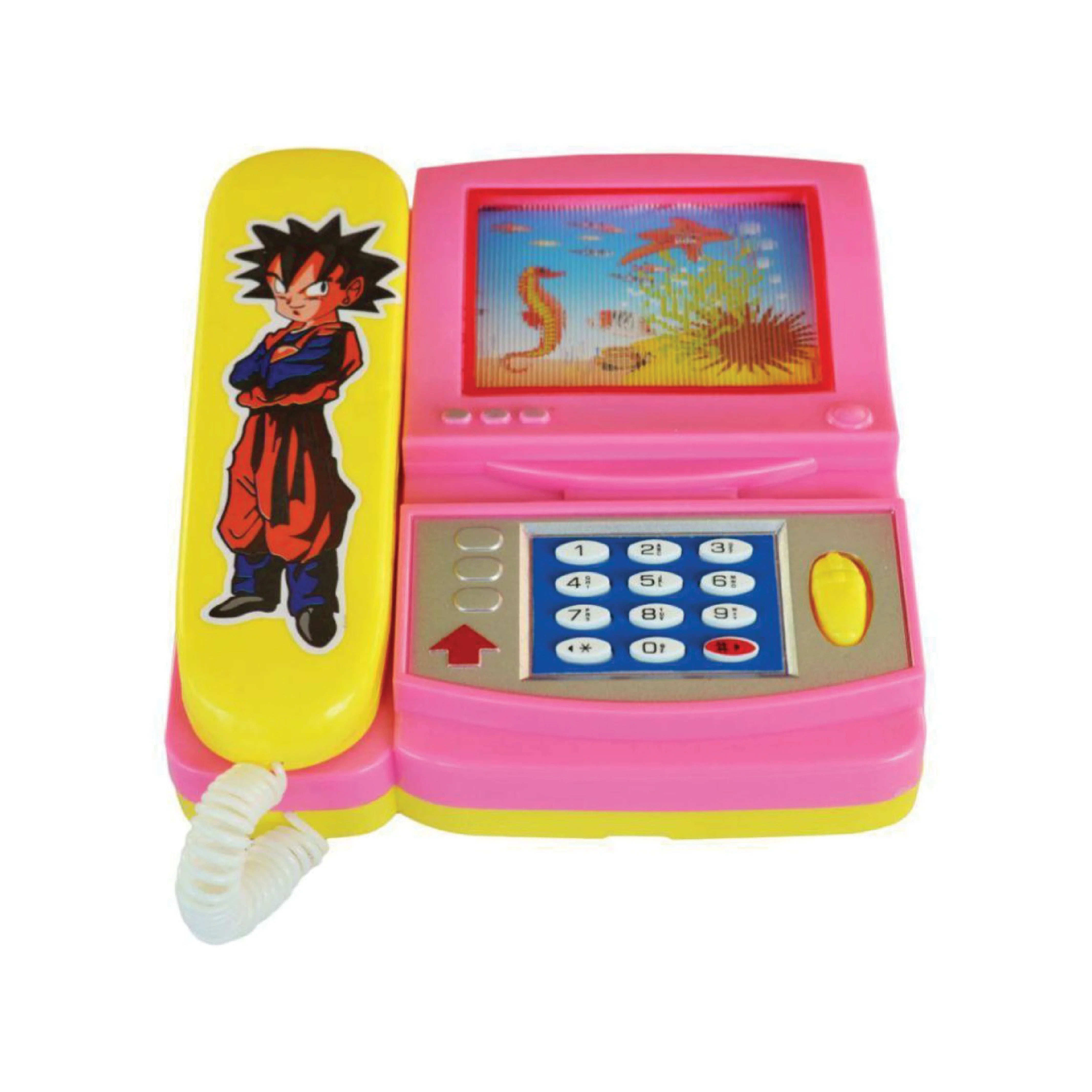 Kids Cartoon Phone with Lights and Music - Fun Wind Mill Screen