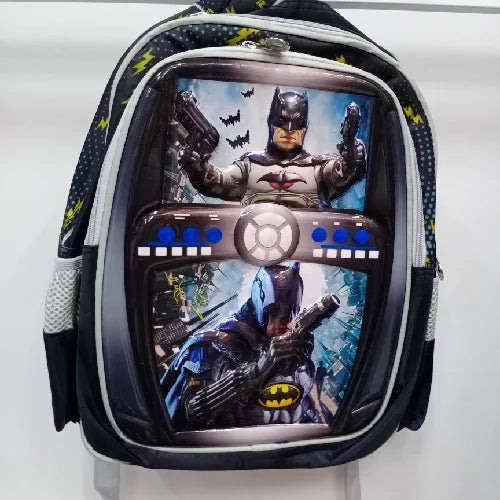 Kids Exclusive Batman Character School Bag