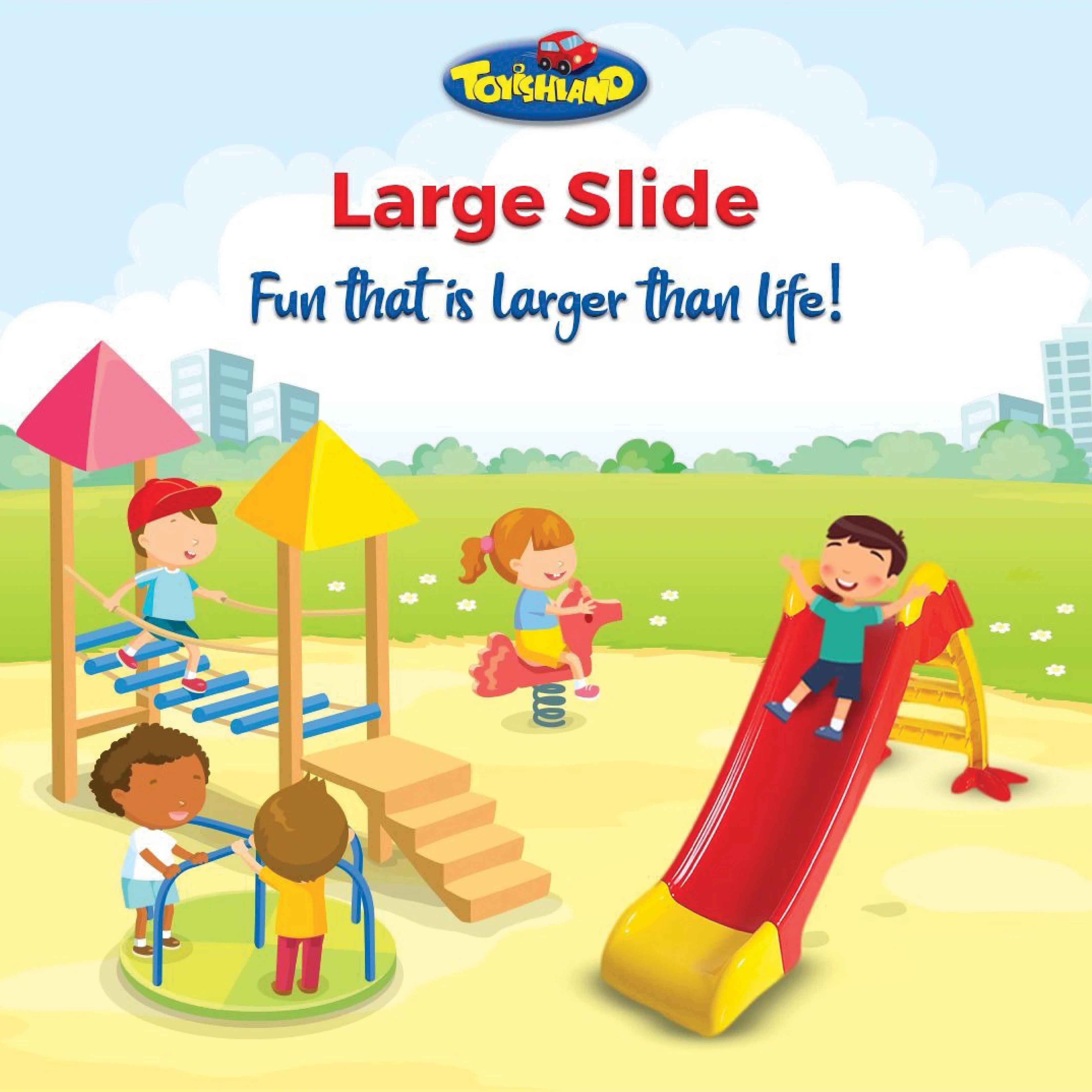 Kids Indoor Slide with 3-Step Ladder - Safe, High-Quality Fun