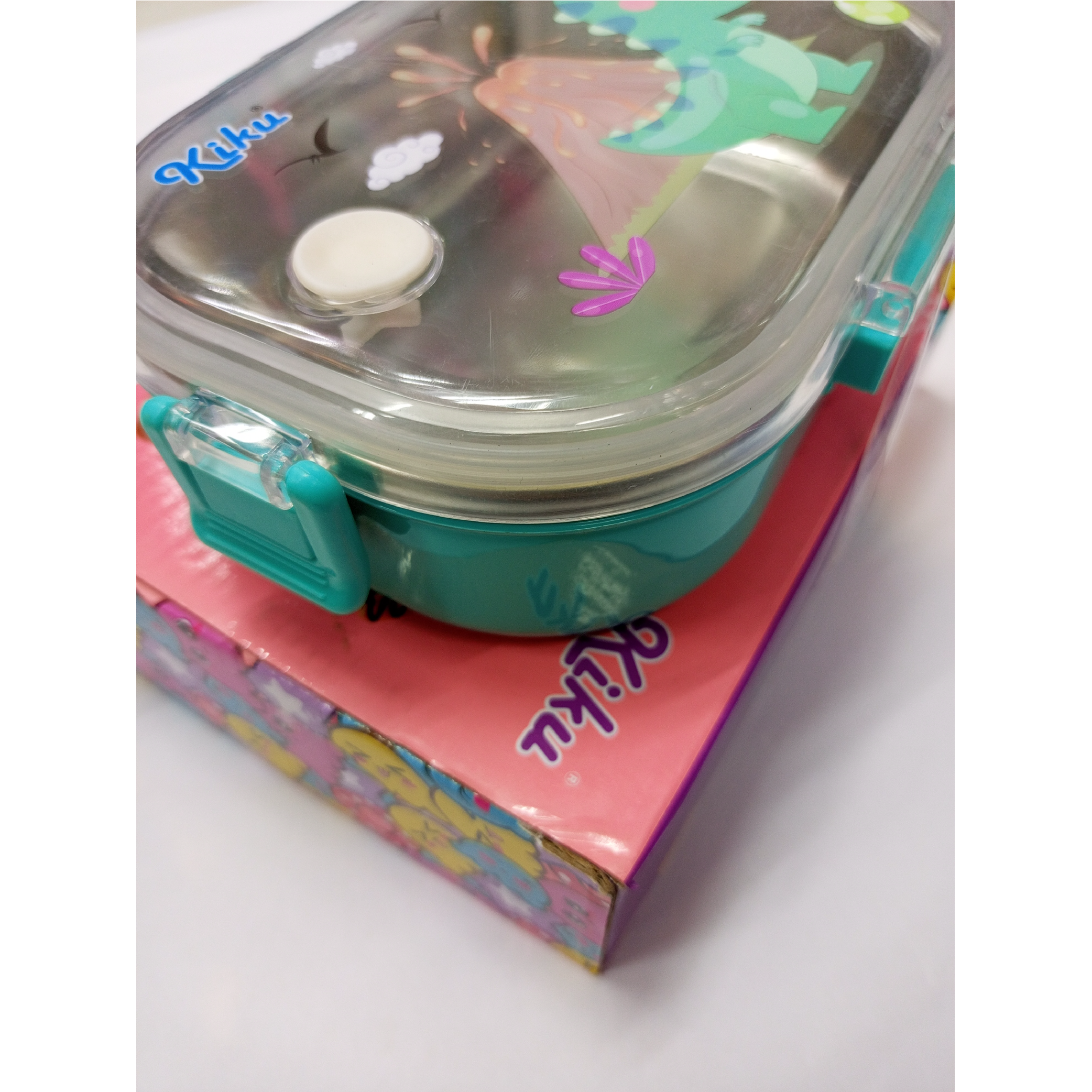 Kids Lunch Box with Stainless Steel Compartments