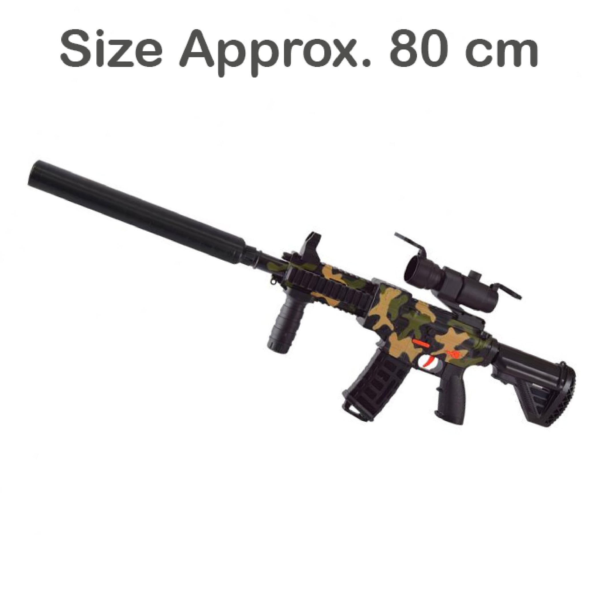 Kids M416 Toy Gun with EVA Soft Bullets and Scope - 80cm