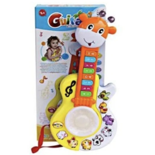Music Guitar with Lights and Sound - Fun & Educational for Kids