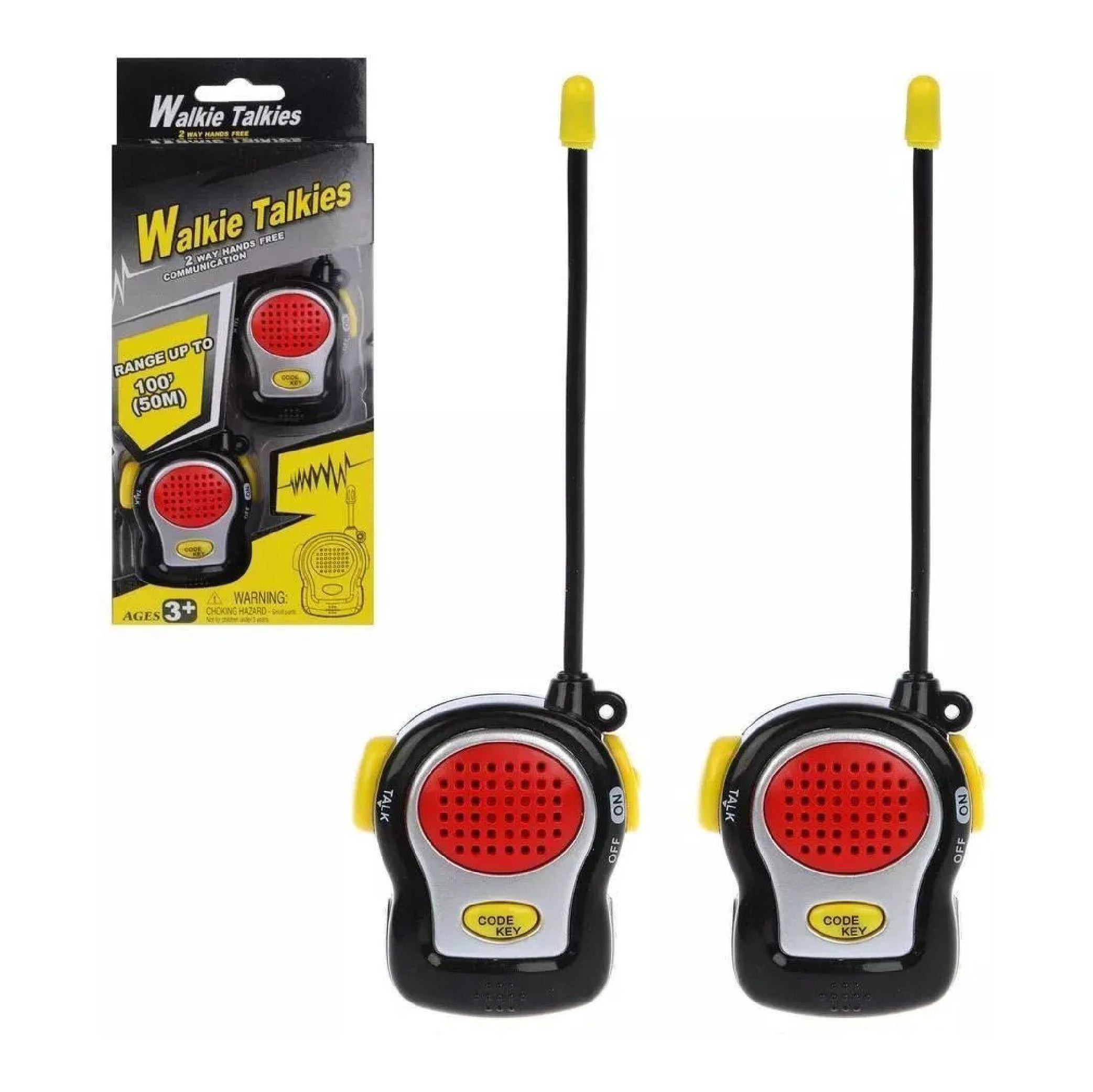 Kids Walkie Talkies - 2-Way Communication Toy with 50m Range