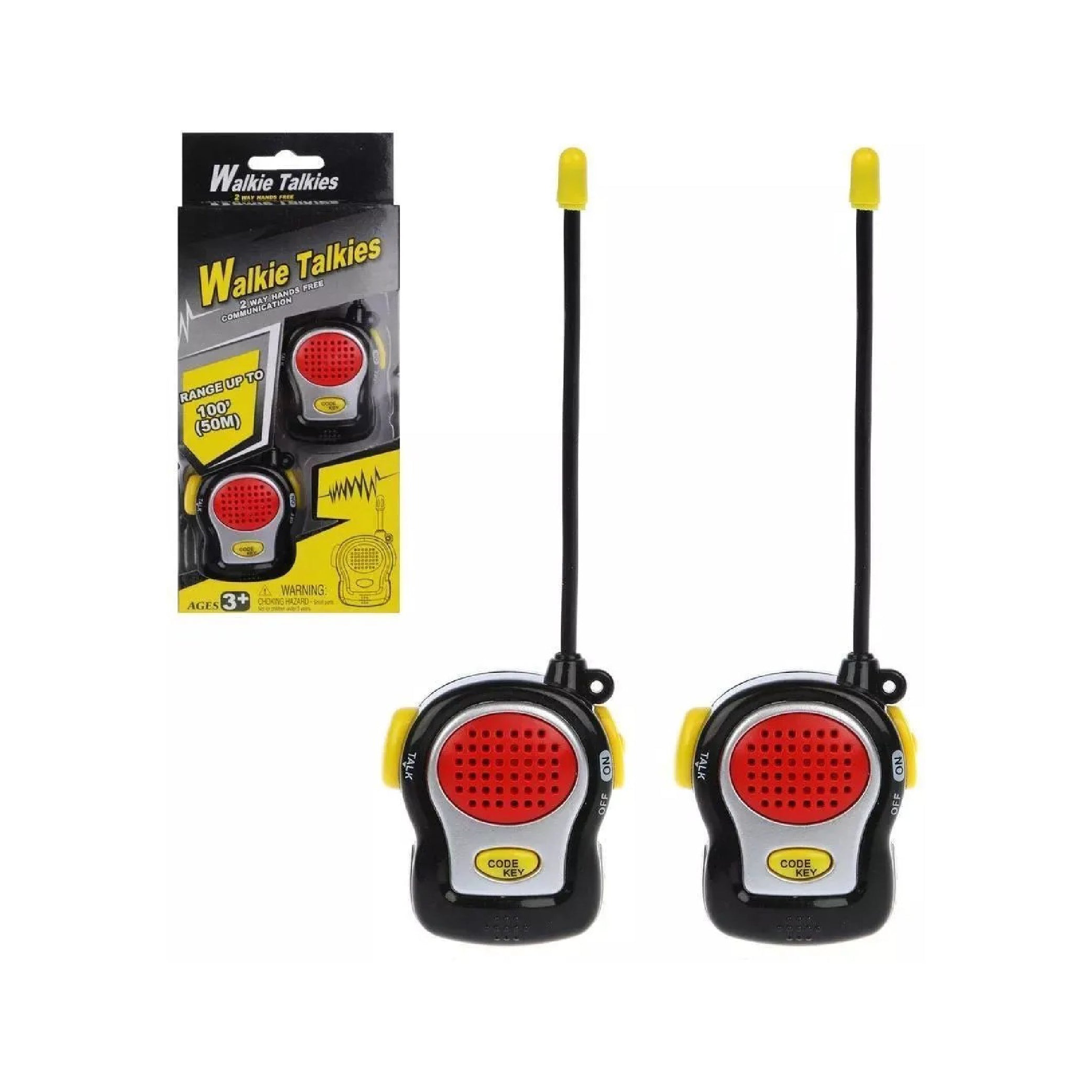 Kids Walkie Talkies - 2-Way Communication Toy with 50m Range