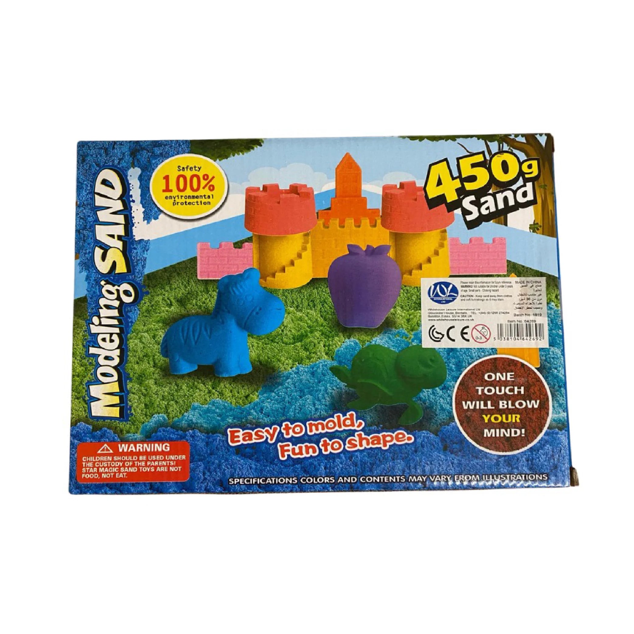 Kinetic Sand Colorful Modeling Set