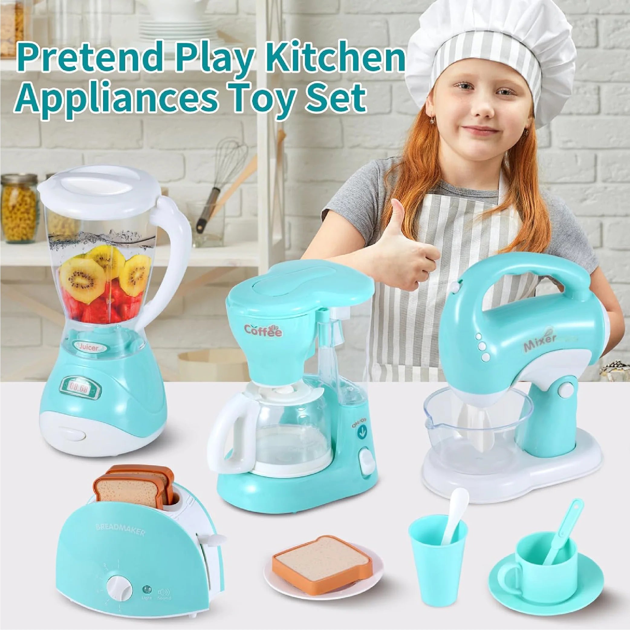 Kitchen Appliances Set for Young Kids - Ignite Culinary Imagination!