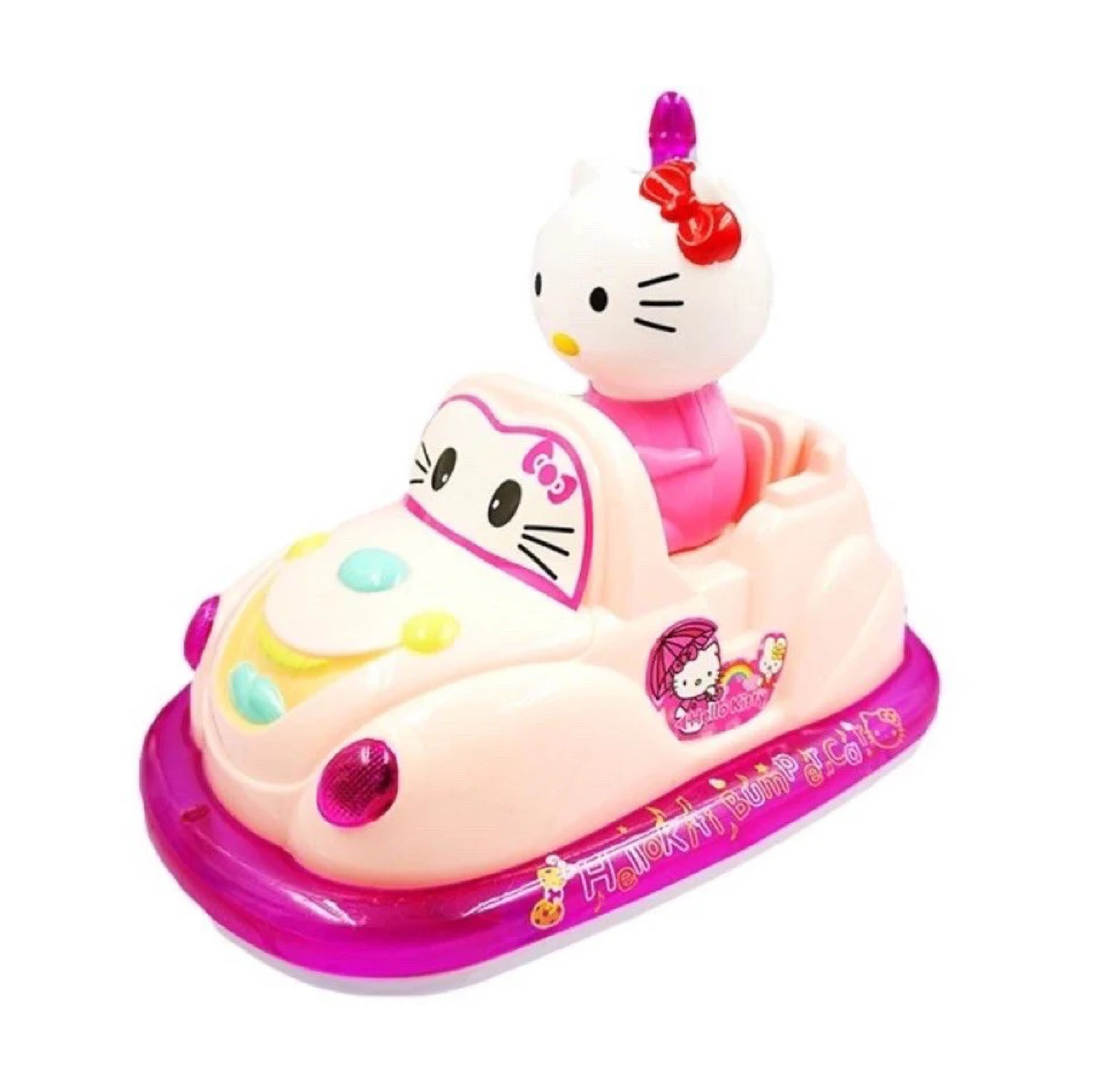 Hello Kitty Bumper Car 787-5 – LED Lights, Interactive Sound, and Safe Ride for Kids