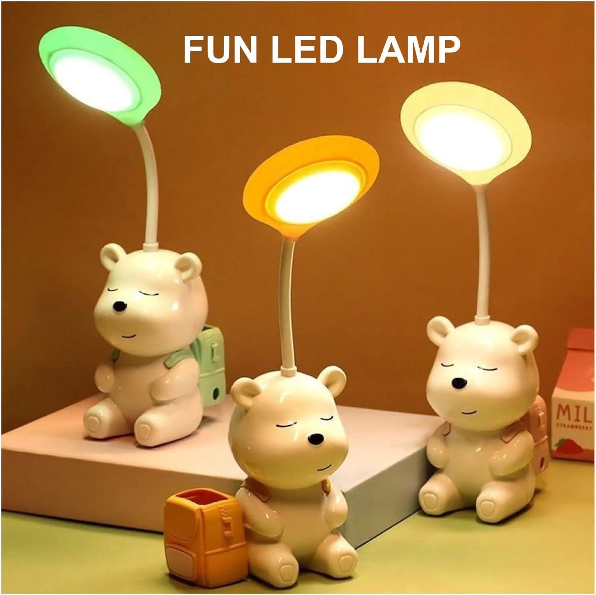 Cartoon Animal LED Night Lamp – Adorable Décor for Any Room!
